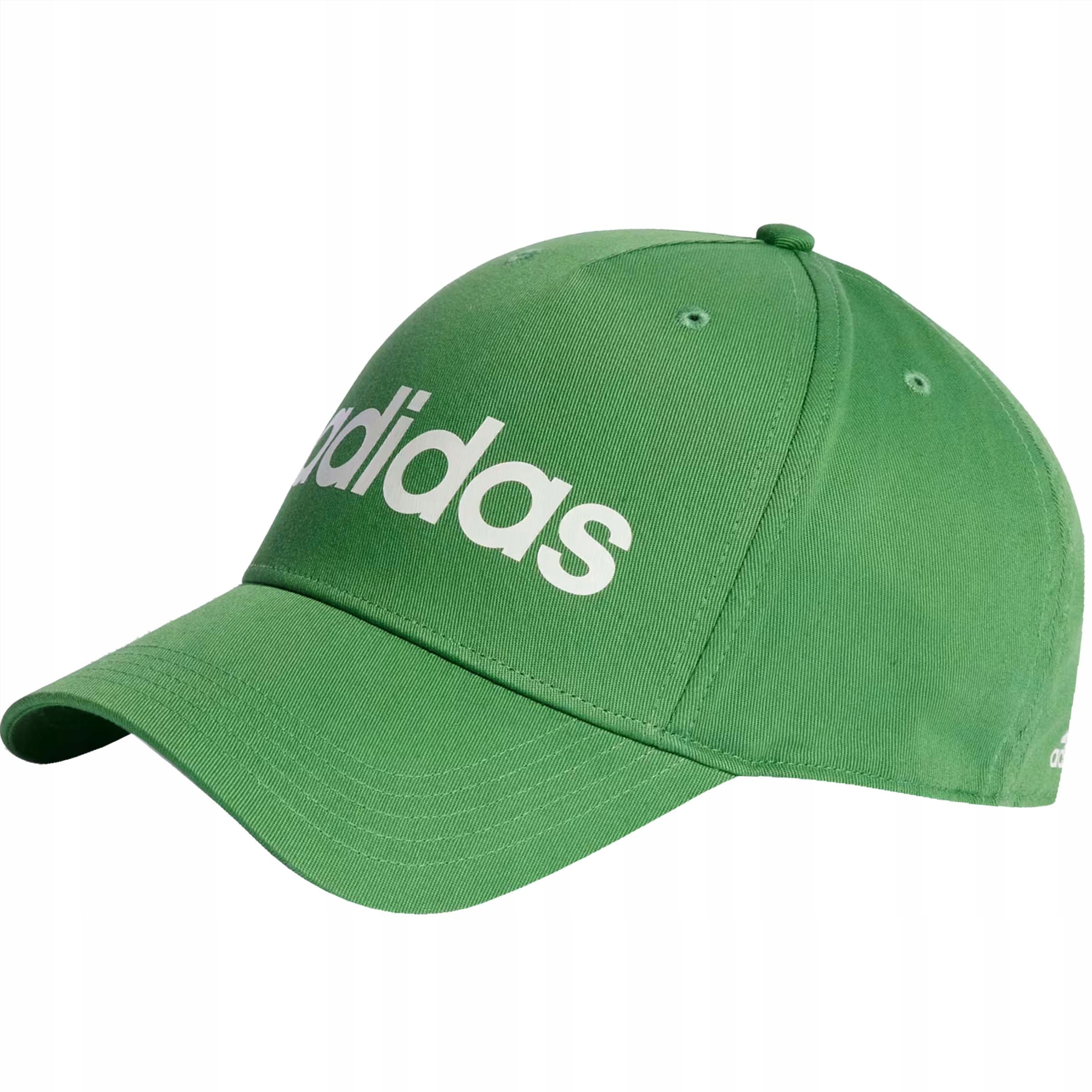 ADIDAS DAILY CAP CZAPKA Z DASZKIEM BEJSBOLÓWKA ZIELONA BAWEŁNIANA Płeć uniseks