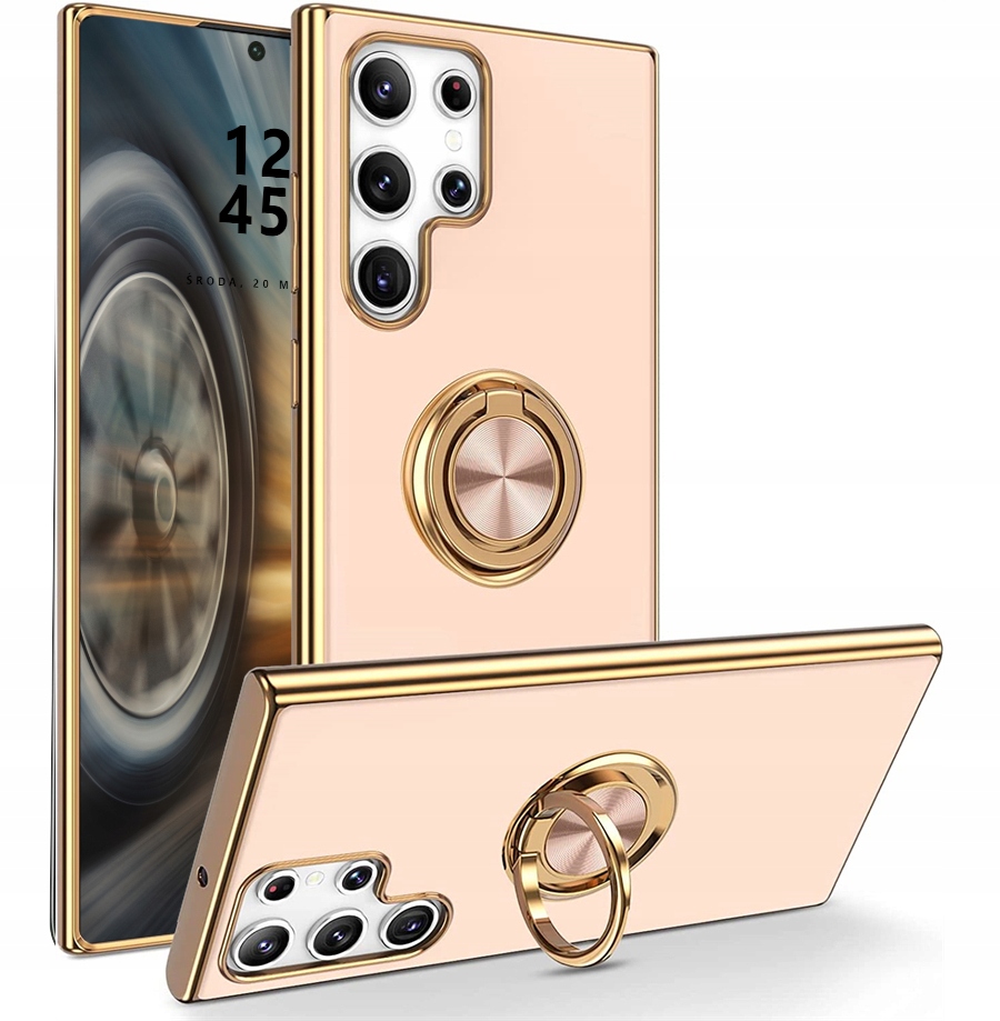 

Etui Ring Silicone Do Samsung S22 Ultra Szkło
