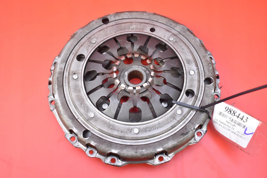Embrayage Disque de pression B02103 VW TRANSPORTER T4 2.4 D 78 KM 90-03