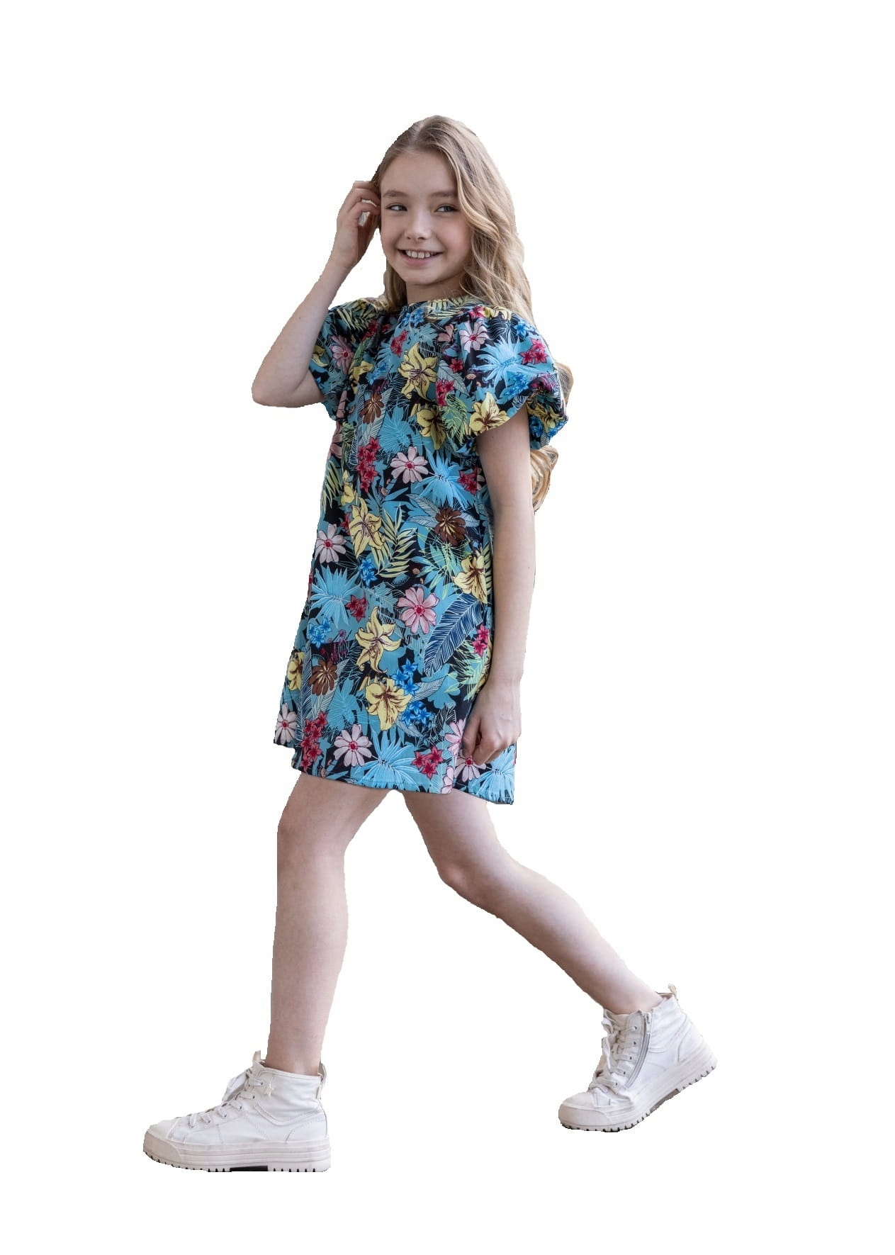 

Sukienka bufiaste rękawy All For Kids 104/110