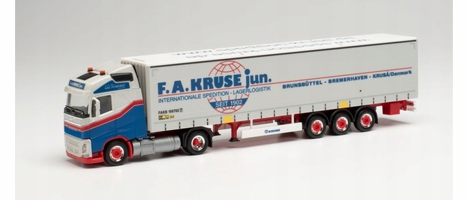 Herpa 313407 Volvo Fh Gl. Lng F.A.Kruse 1:87