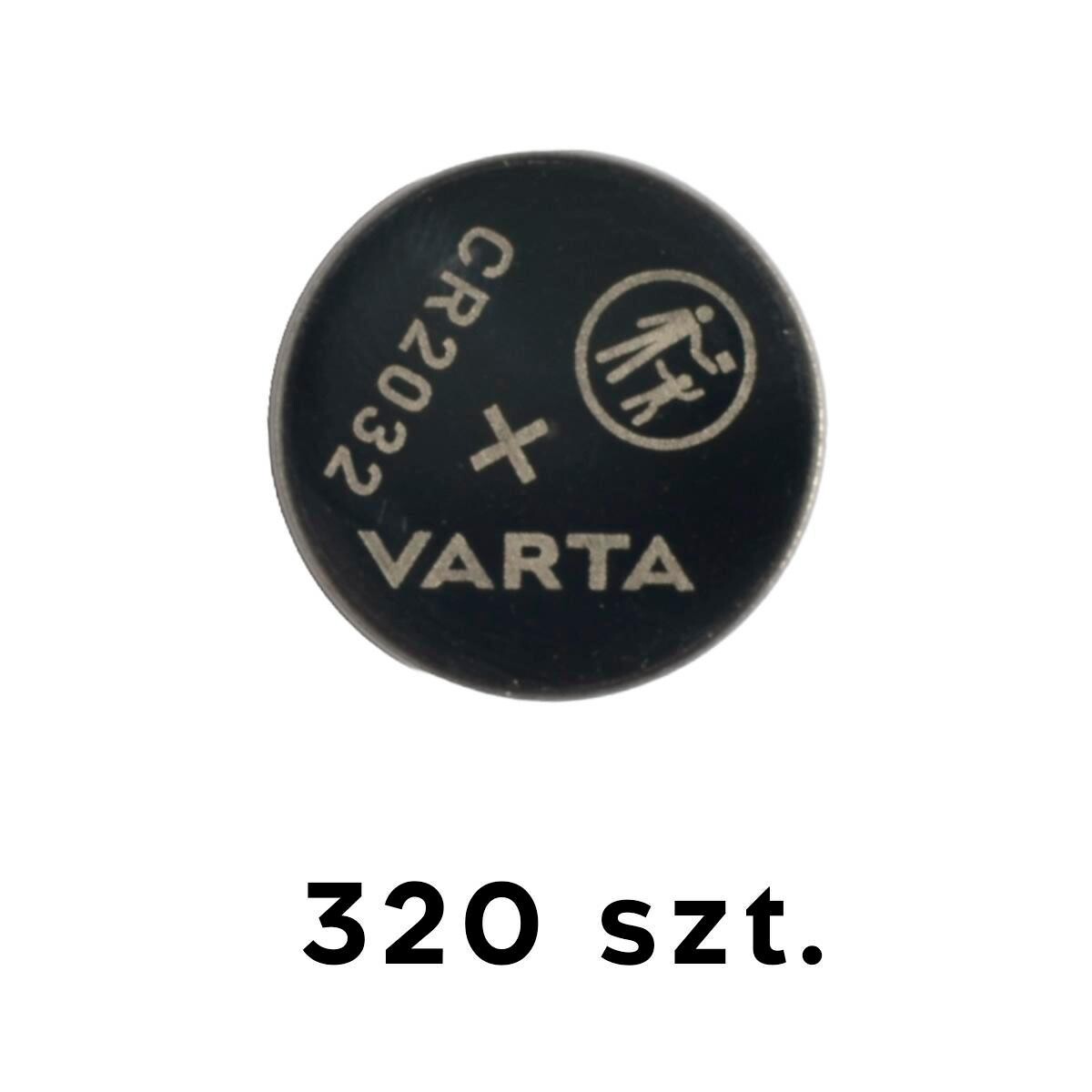 Lítiová Batéria Varta Cr 2032 3V Sada 320 Kusov 16 Blistrov