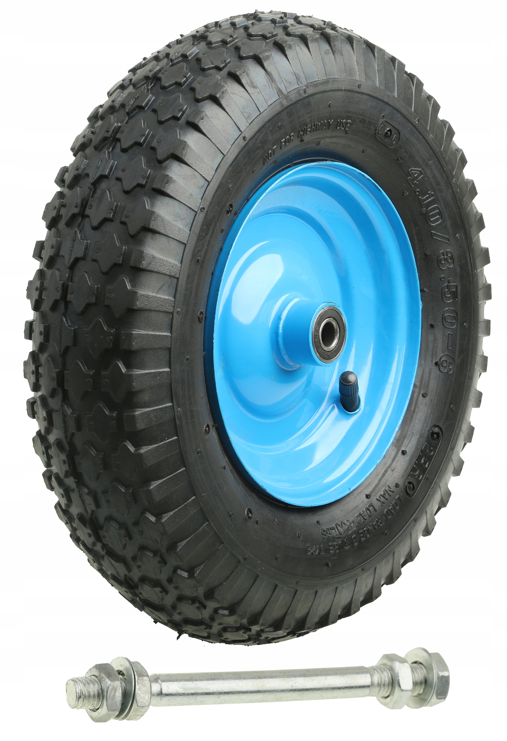 

Kółko Do Wózka Taczki Koło 4.10/3.50-6 2PR Oś 12mm