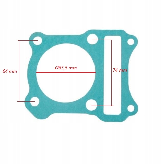 USZCZELKA CYLINDRA POD CYLINDER SUZUKI ALT 125 Numer katalogowy części MM50