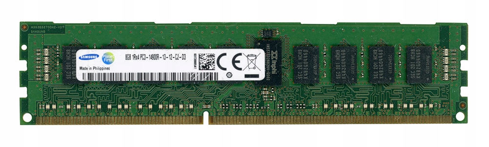 Samsung 8GB DDR3 1Rx4 1866MHz PC3-14900R Reg Ecc