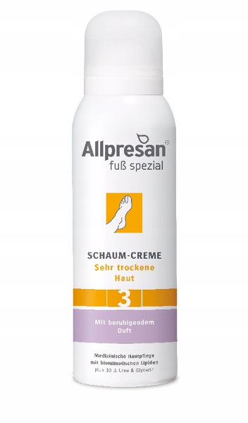 

Allpresan 3 pianka do stóp 125 ml Zapach Kojący