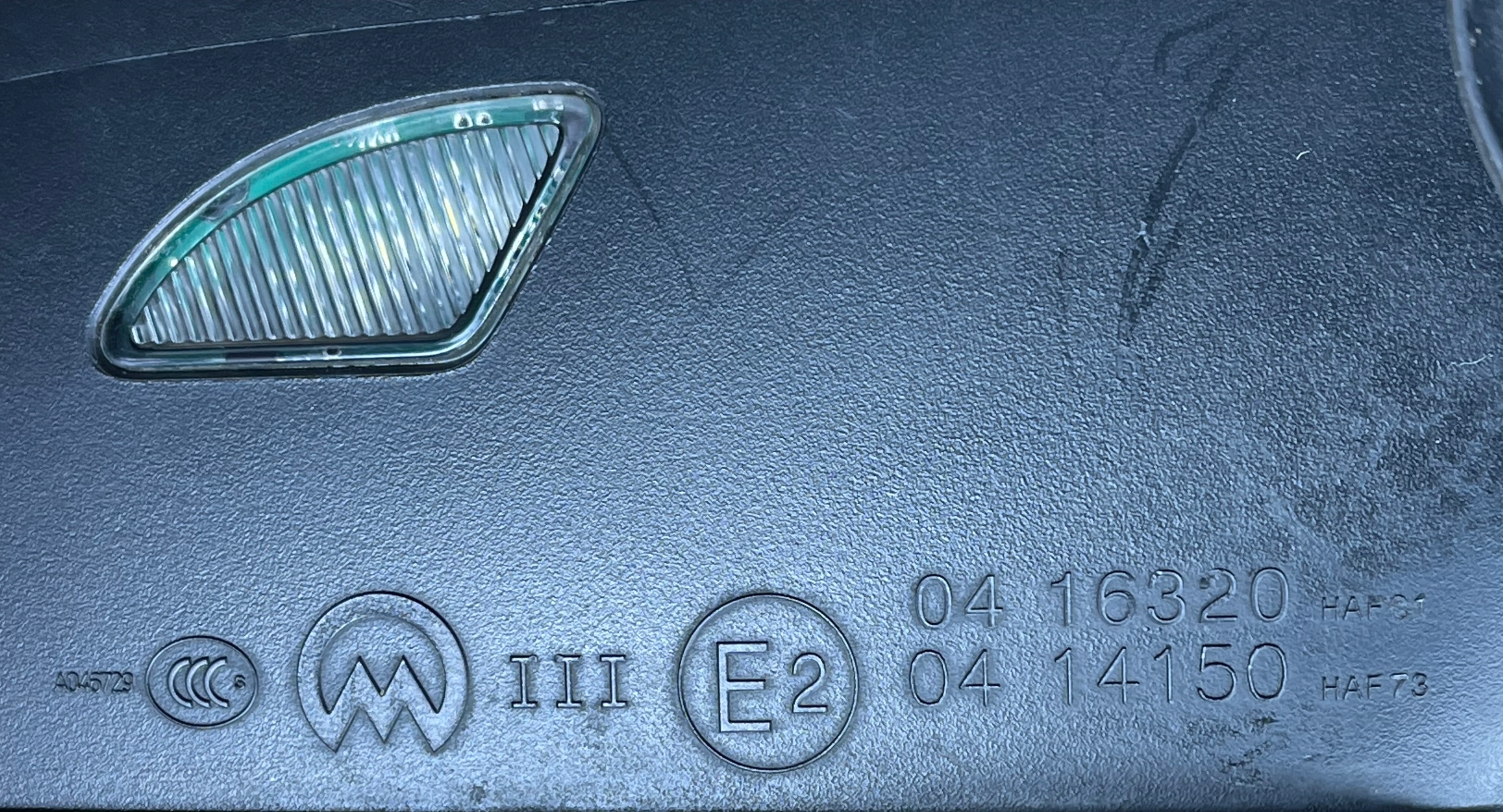 VW PASSAT B8 SPECCHIETTO RETROVISORE Esterne Destro 7 + 2 PIN