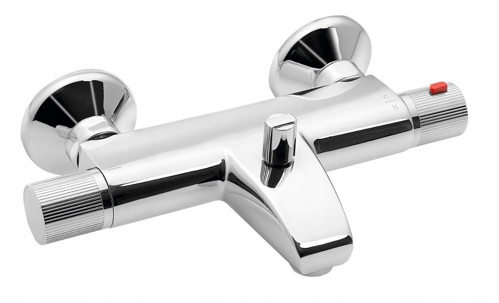 Action nástenná vaňová termostatická batéria, chróm (MB106) /sm/