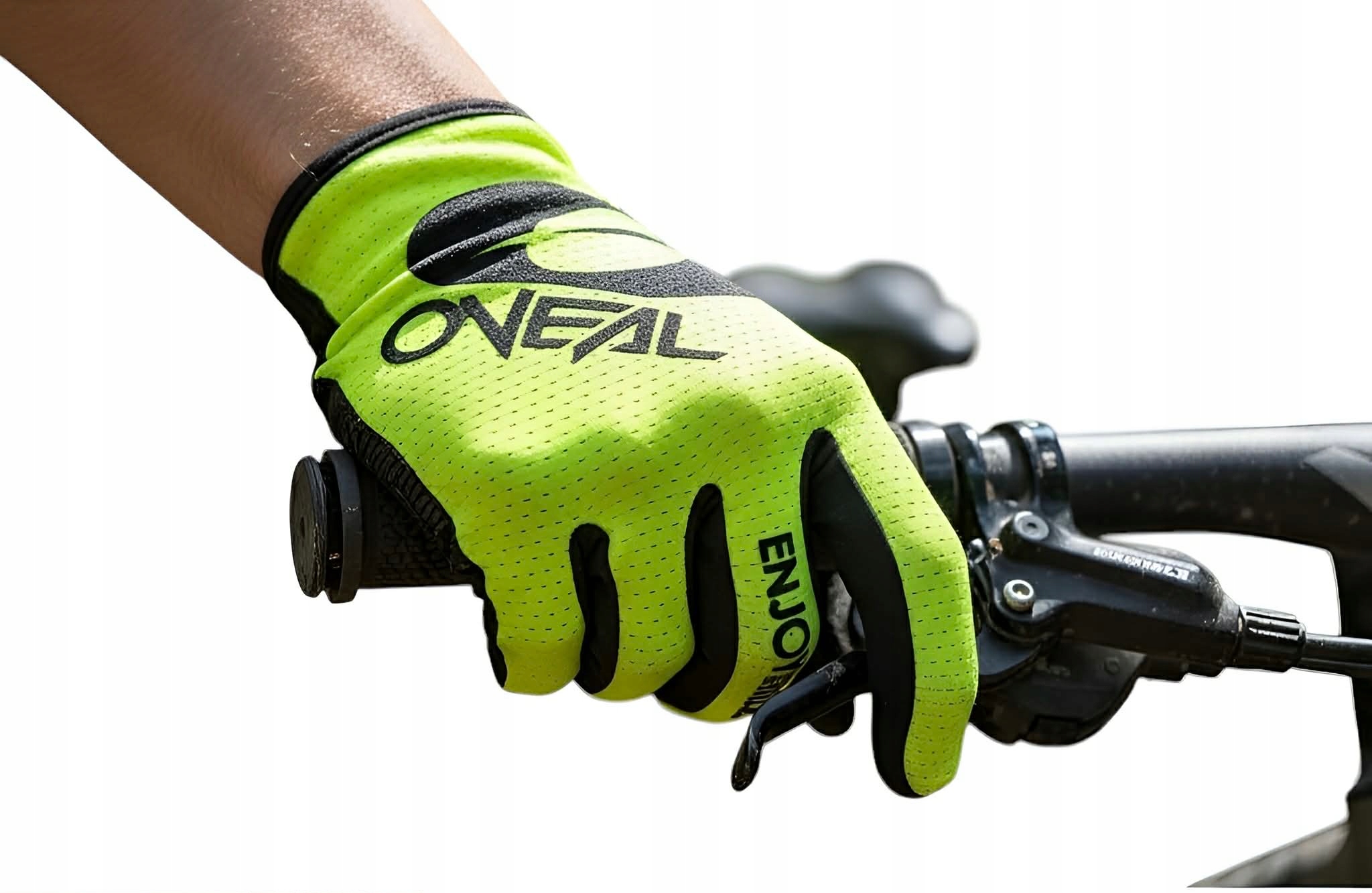 Rękawice O'Neal Element Racewear Żółte Neon Rowerowe Motocross Enduro XL