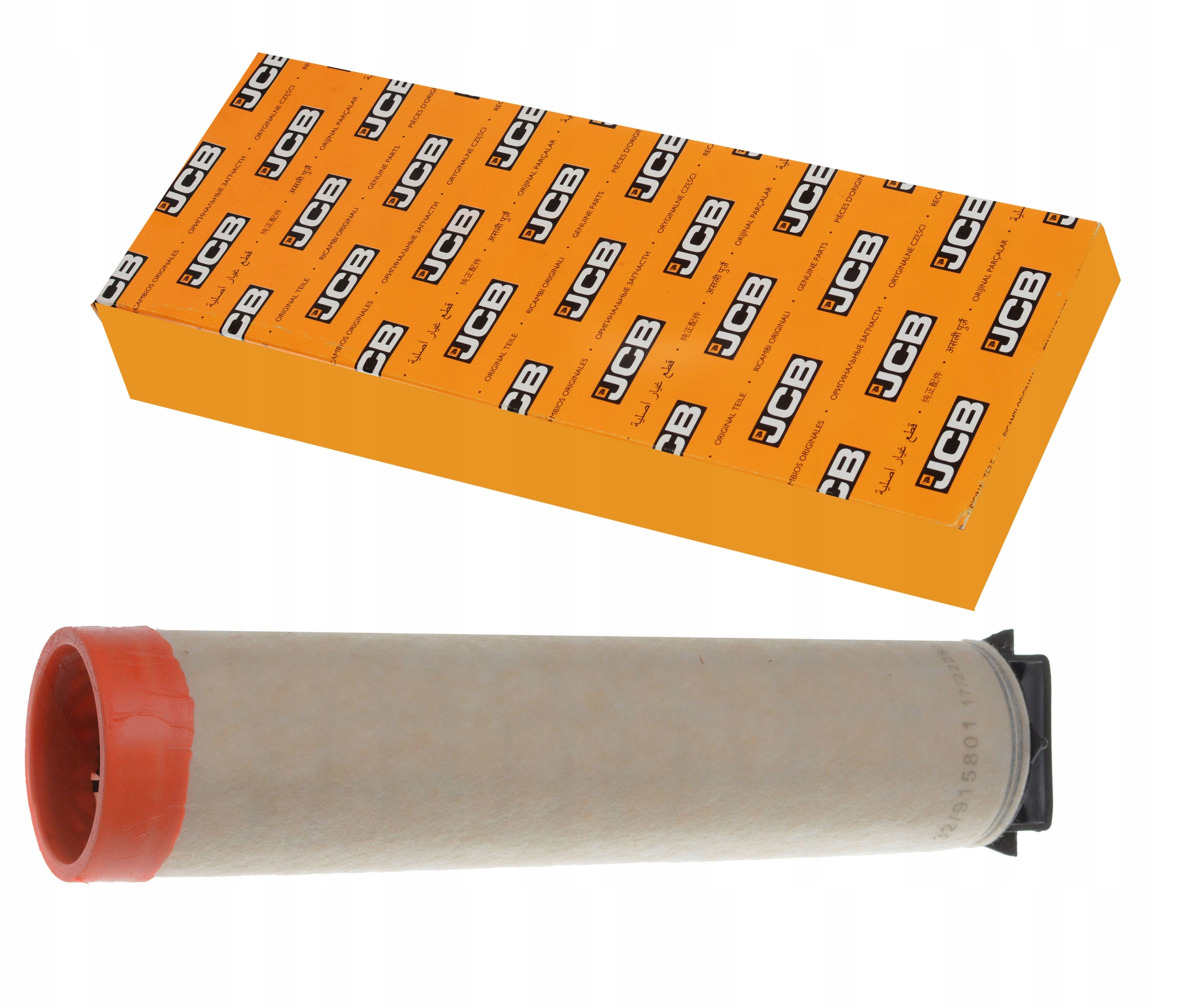 FILTR POWIETRZA WEWNĘTRZNY JCB KOPARKO-ŁADOWARKA 3CX 4CX ORYGINAŁ