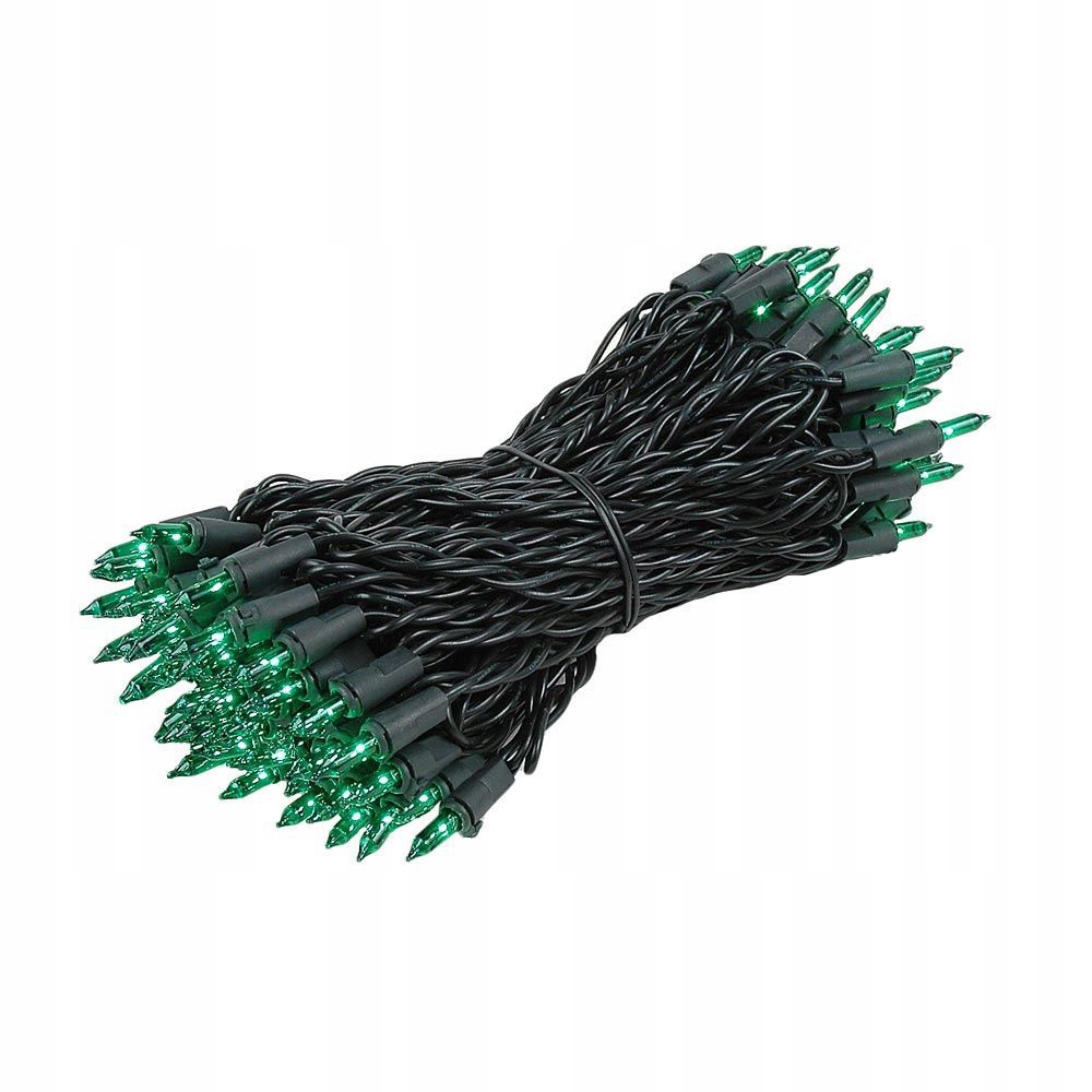 MOCNE LAMPKI CHOINKOWE 100 ŻARÓWEK ZIELONY Rodzaj lampki choinkowe