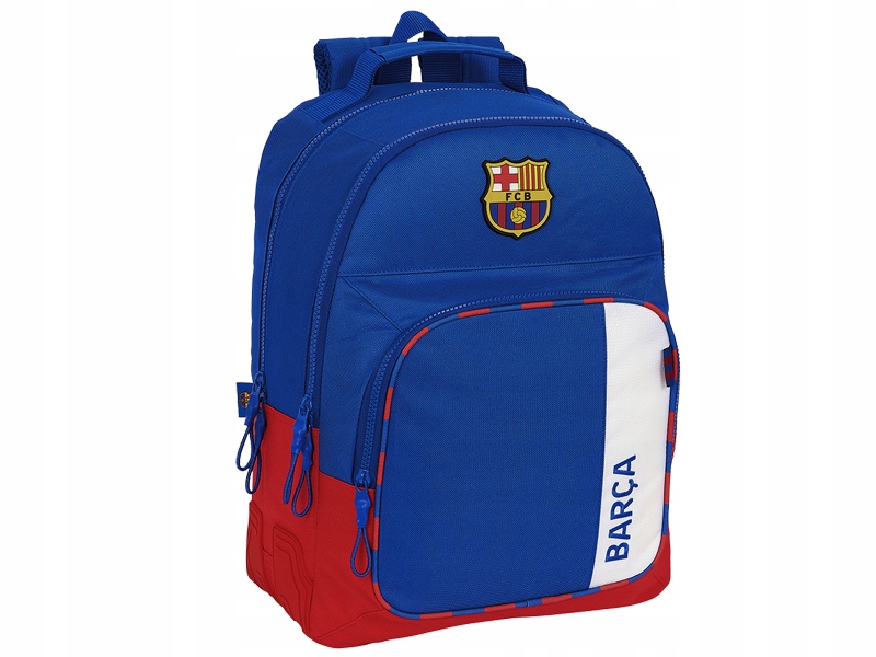 Duży Plecak Szkolny 42 CM Fc Barcelona 3 Kom 23/24 White/blue