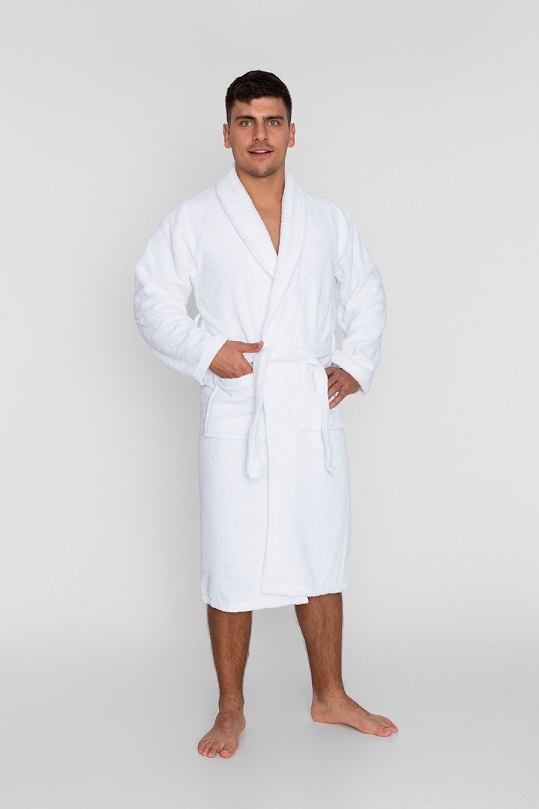 

Szlafrok hotelowy bawełniany frotte 350g L/XL