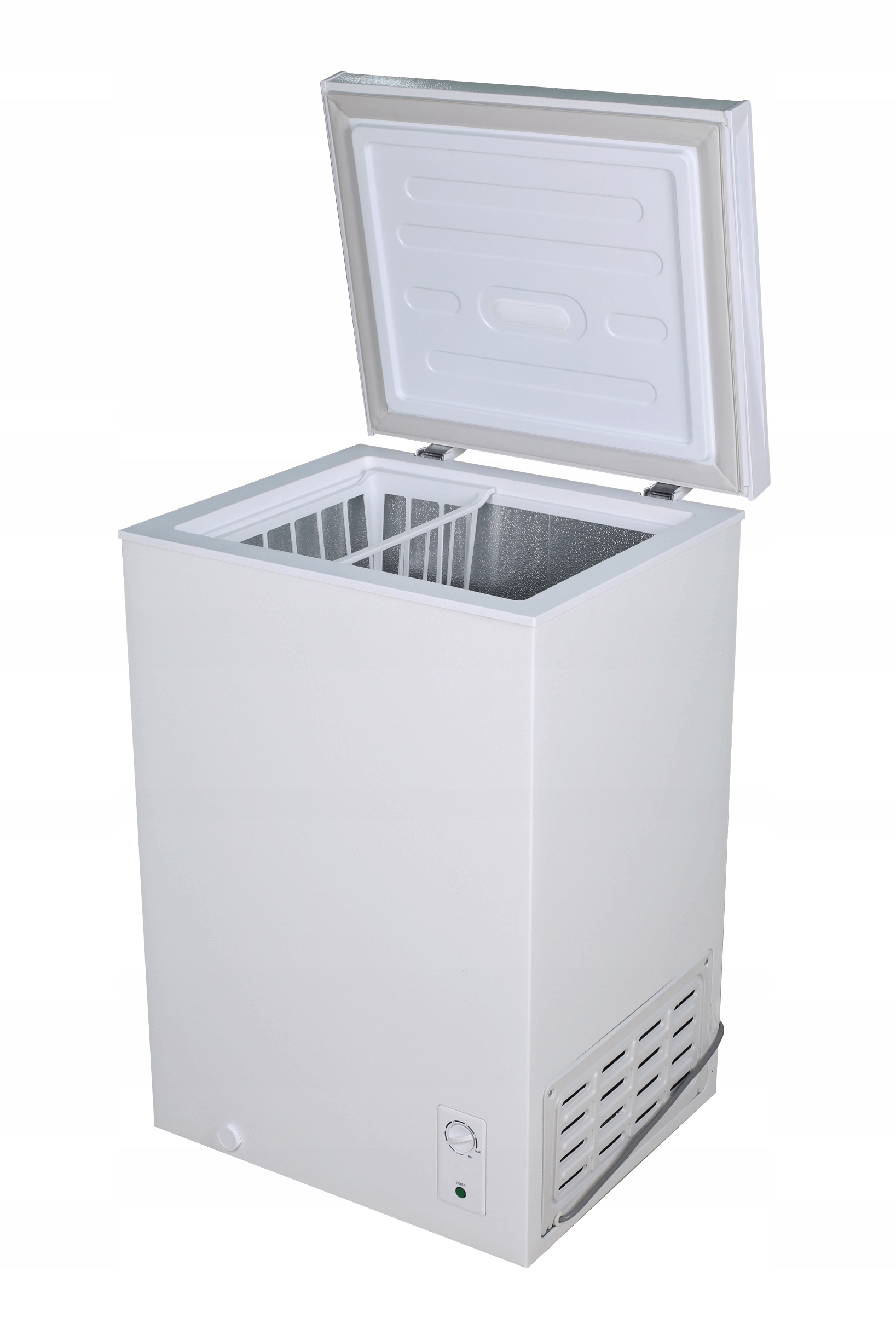 MAŁA ZAMRAŻARKA SKRZYNIOWA 99L 2w1 CHŁODZIARKA KOSZ OŚWIETLENIE LED Wysokość produktu 83.5 cm