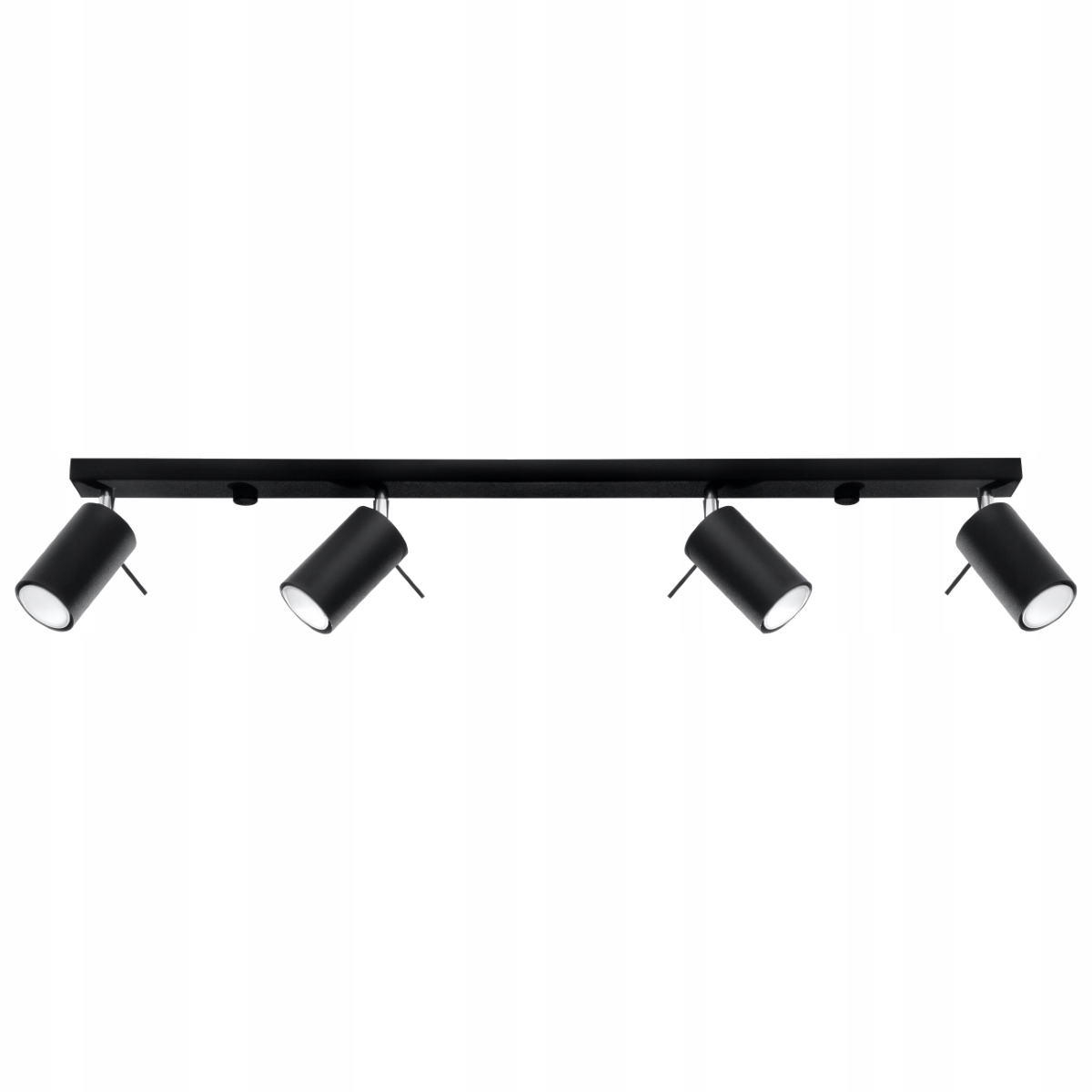 Stropné Svietidlo Ring 4L čierny