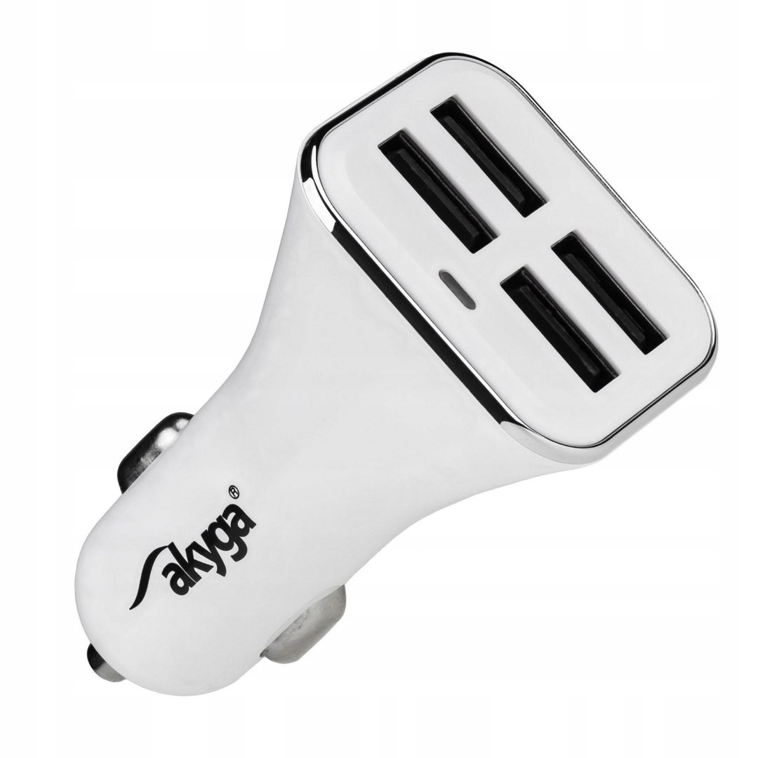 Akyga Ładowarka samochodowa Akyga AK-CH-09 12V 4xU