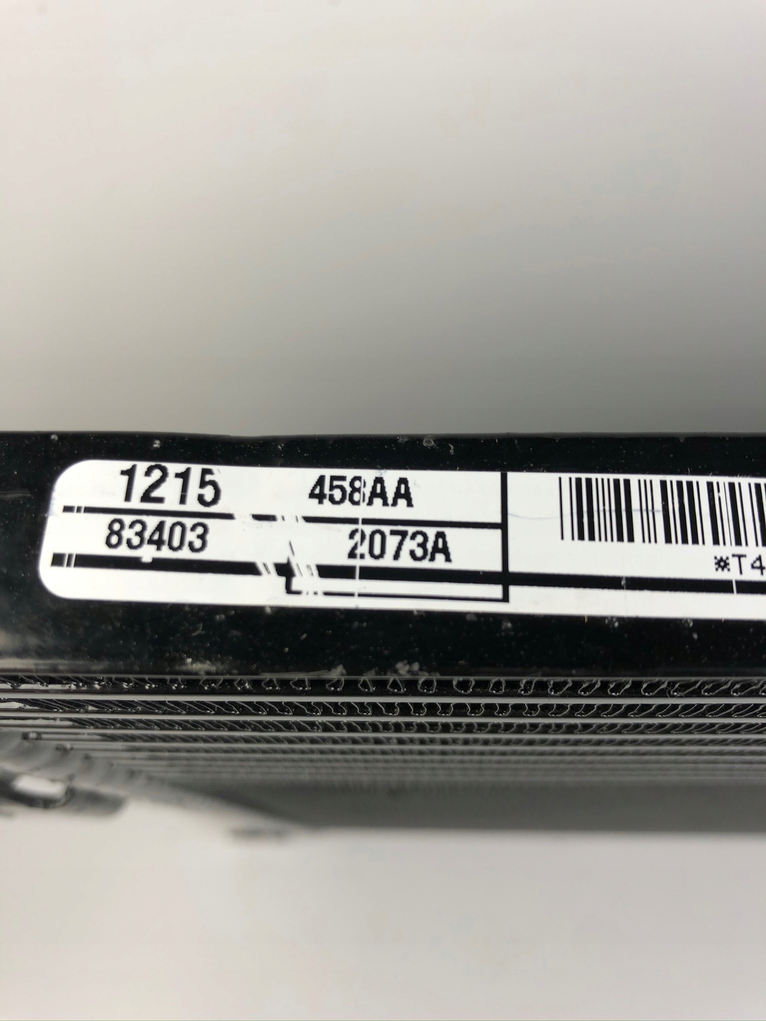 Radiateur climatisation JEEP COMMANDER 1215458AA