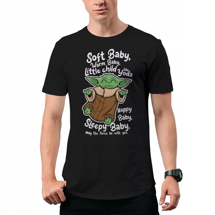 

Koszulka T-Shirt Goodnight Baby Yoda S