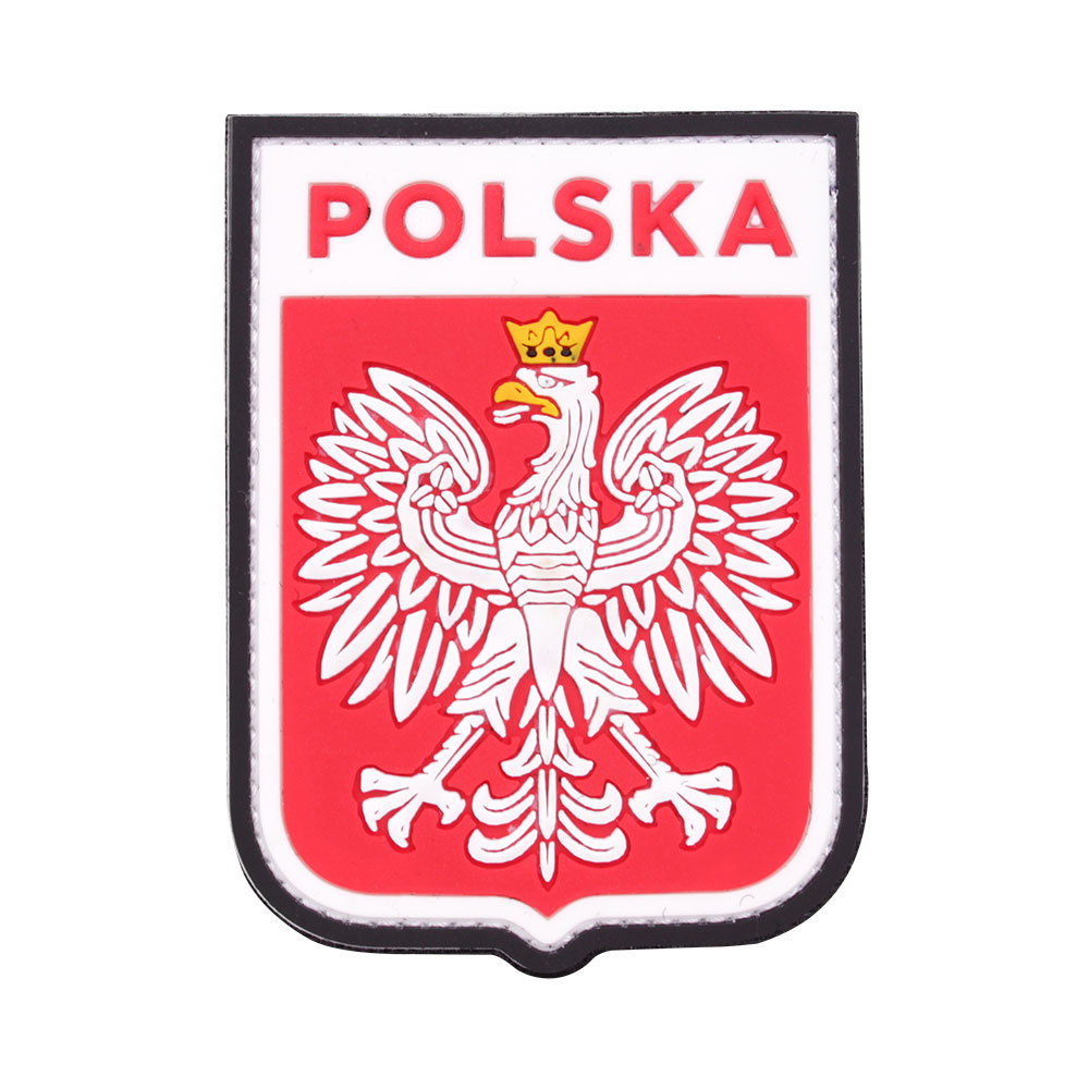 101 Inc. Naszywka 3D Polska herb Kolor 444130-7057
