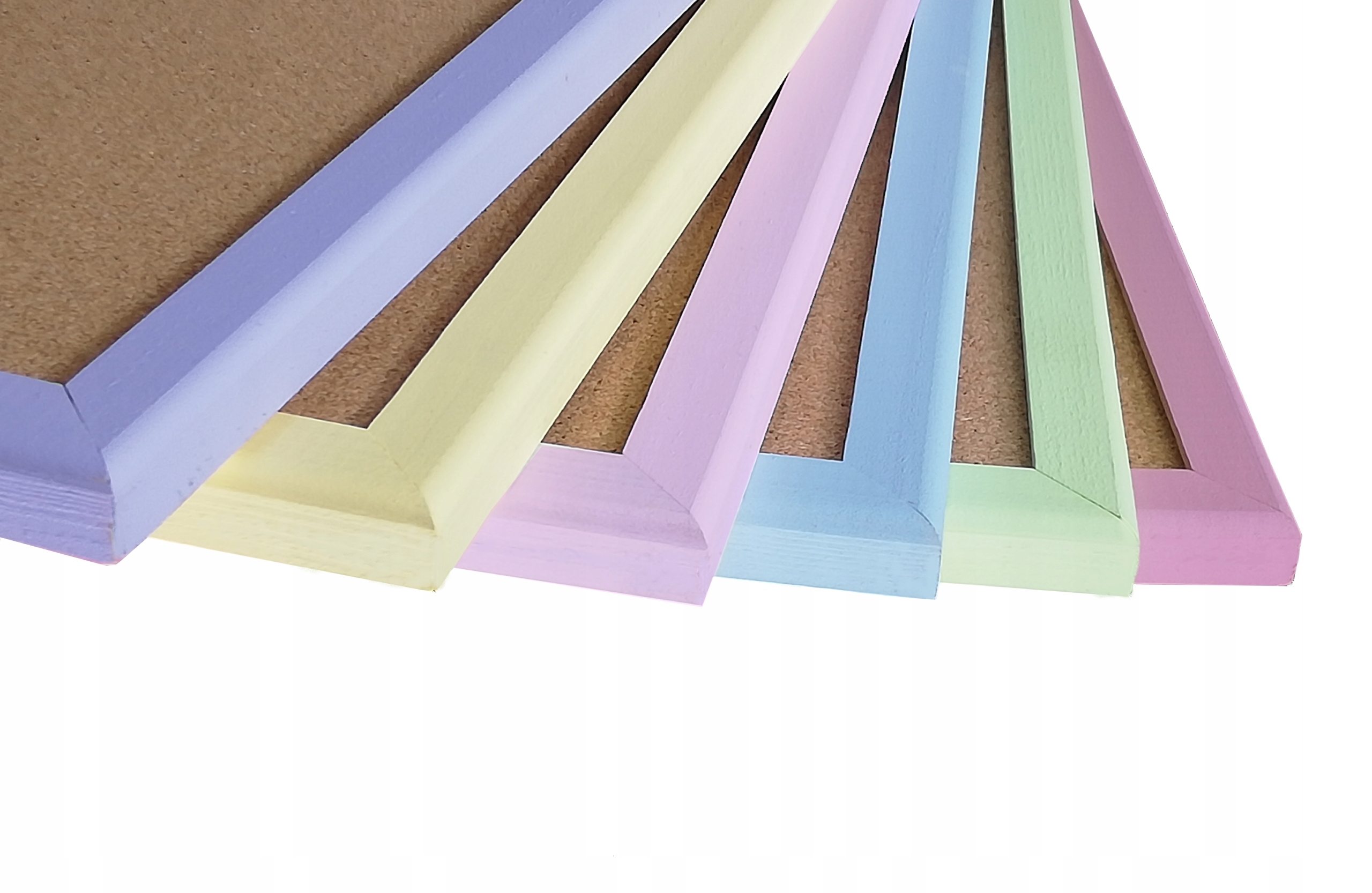 TABLICA korkowa KOLOR 40x50 drewno+pinezki GRATIS wybierz kolor ramy !!!