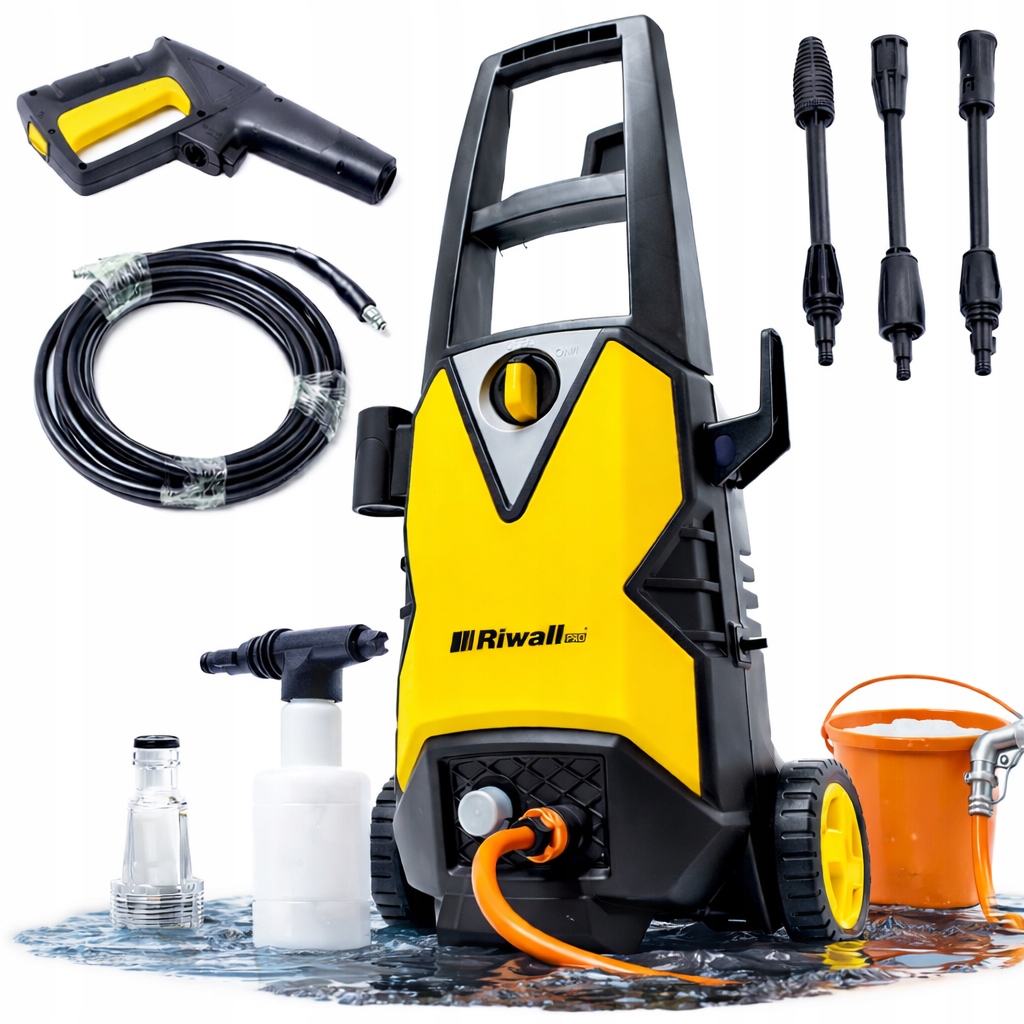 Мойка высокого давления Riwall 120 бар 1500 Вт