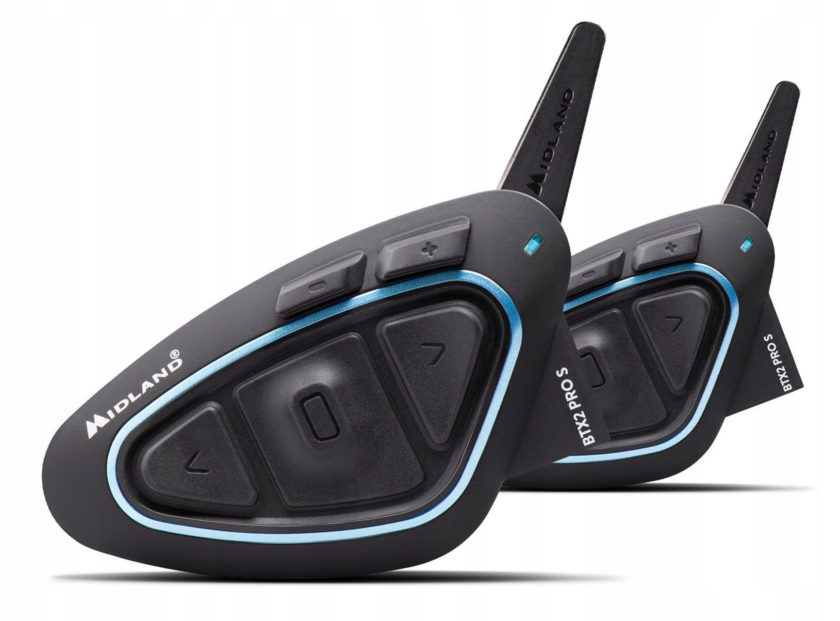 Sada Motocyklových Interkomov Midland BTX2 Pro S Lr Twin Hi-Fi 1600 m