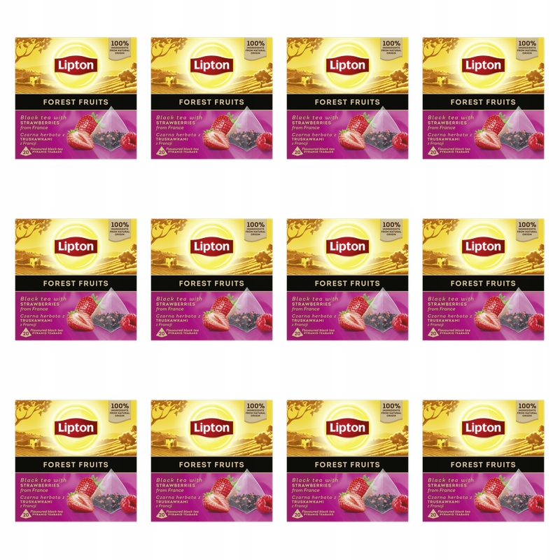Lipton Piramidka Forest Fruits 20TB X12