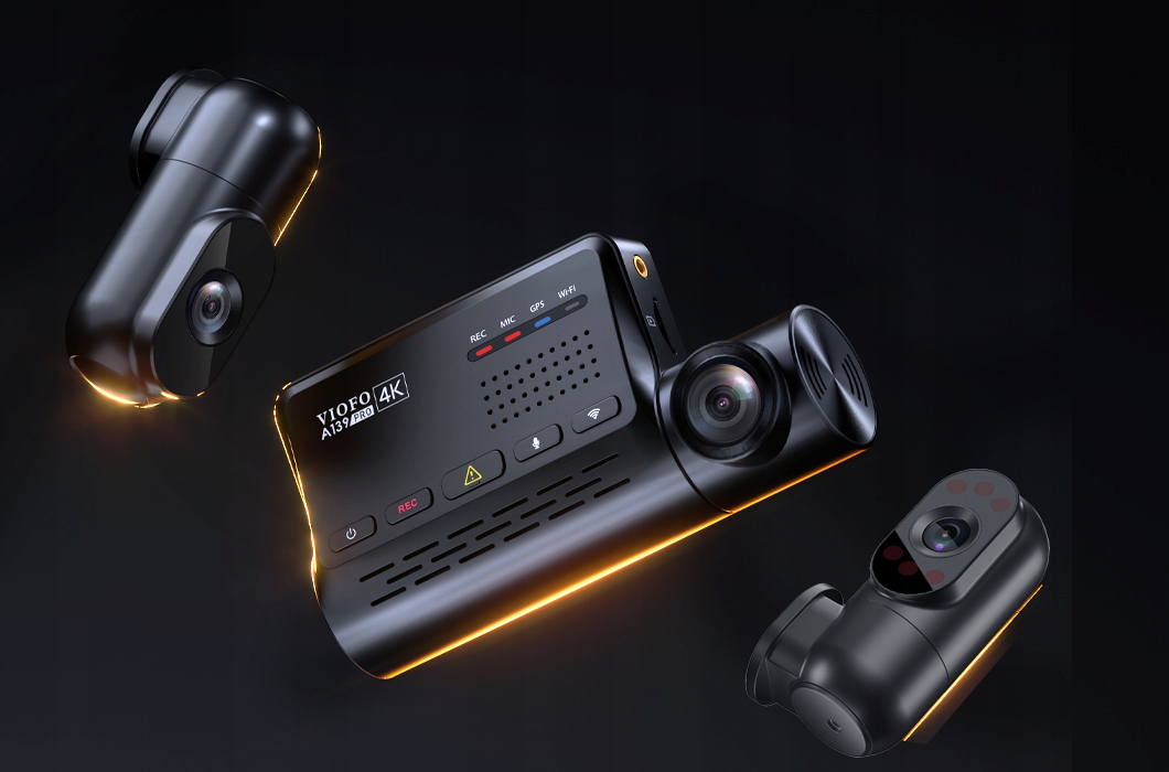 VIOFO A139 PRO 3CH-G 4K+2x FHD GPS CPL + 256GB ACC Kod producenta A139 Pro 3CH-G