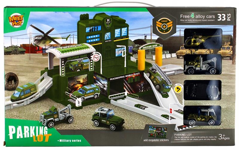 

Parking Z Akcesoriami Wojsko Pojazdy Dla Dzieci