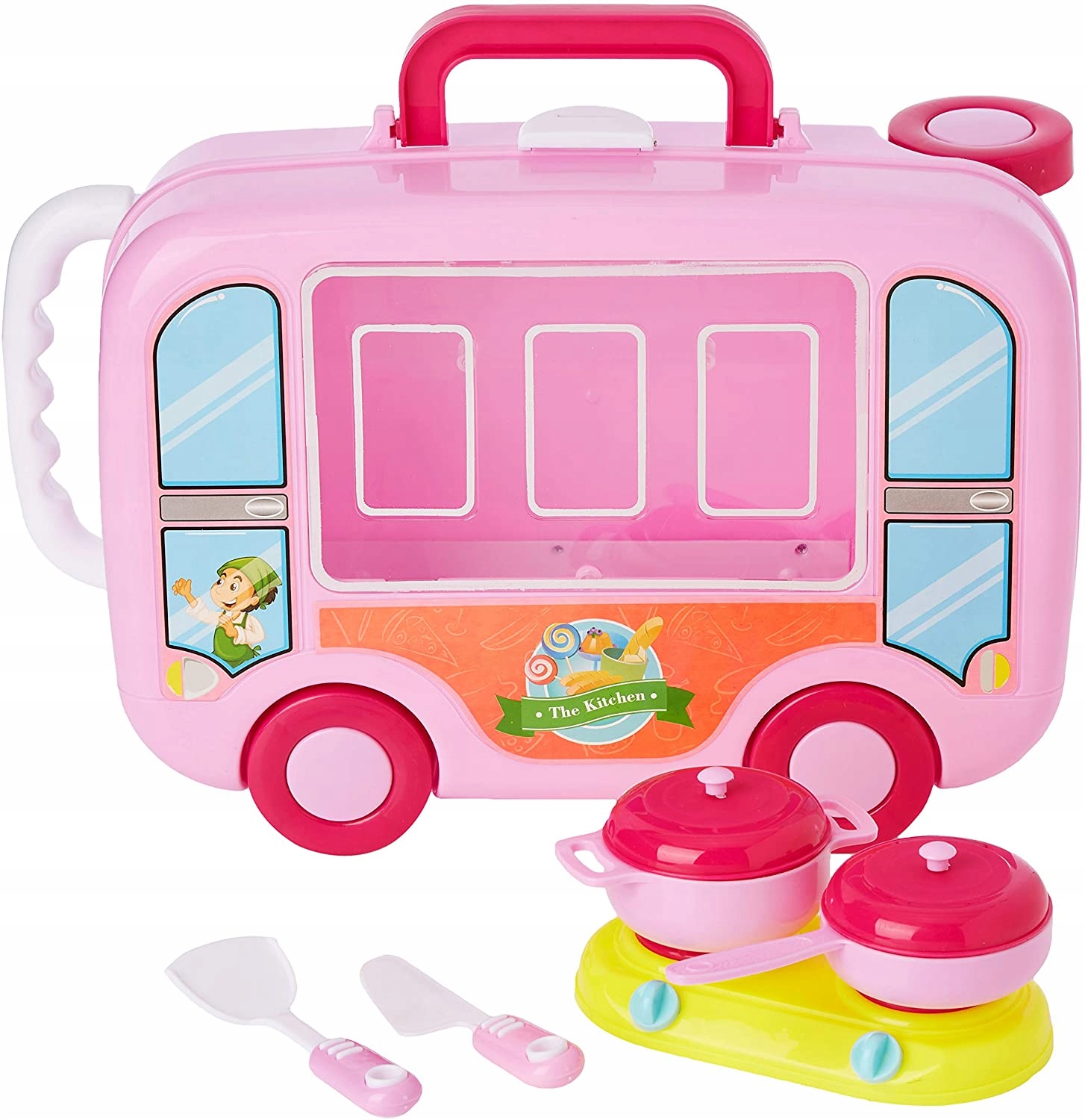 ЧЕМОДАН ИГРУШКА НА КОЛЕСИКАХ КУХНЯ Stop & Look