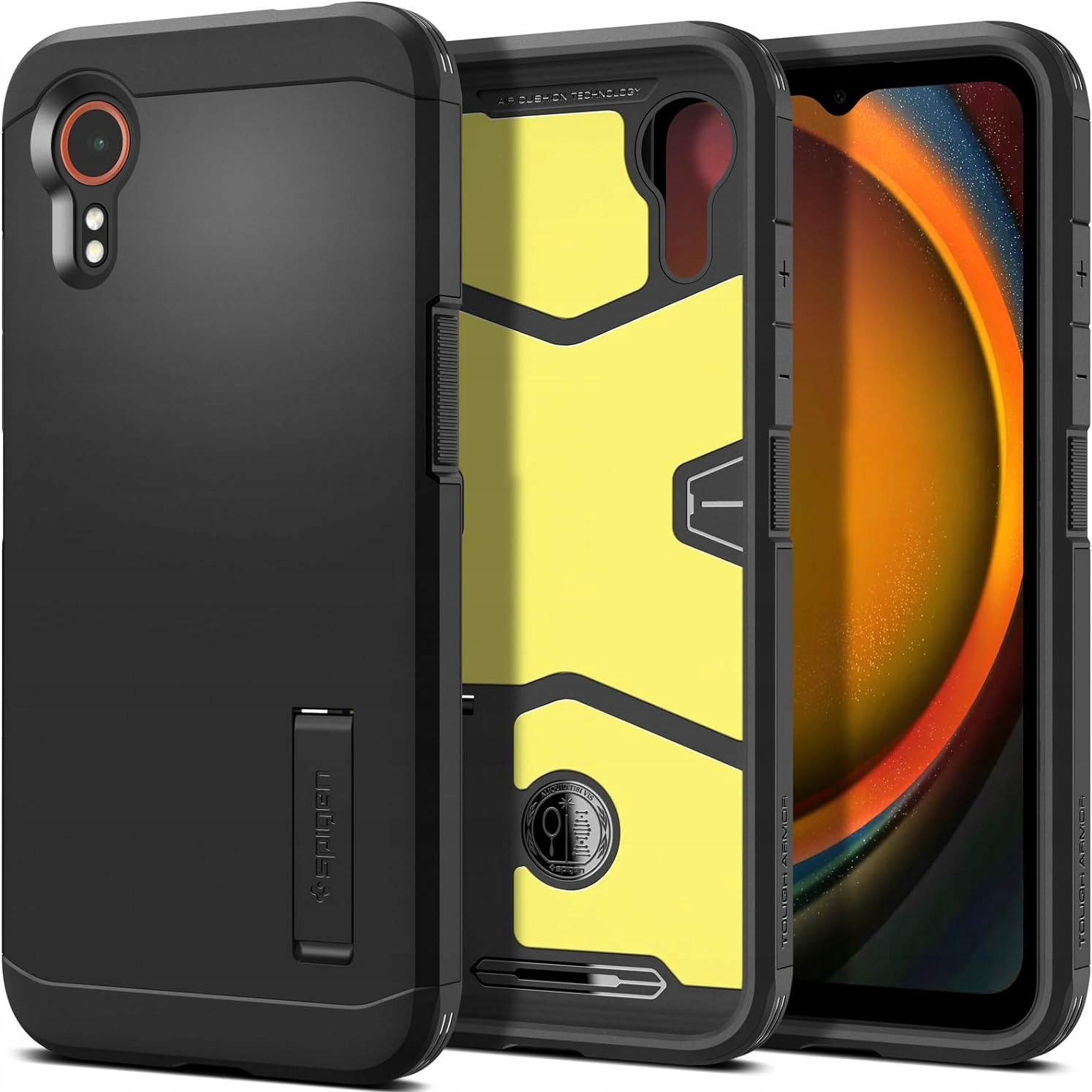 Pouzdro pro Galaxy XCover 7, Spigen Tough Armor, pouzdro, pancéřové silné hybridní pouzdro