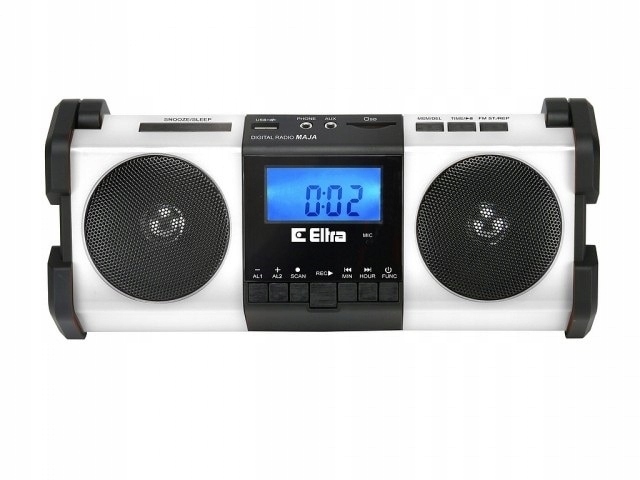 Eltra Maja 138USB Radioodbiornik Radio Odtwarzacz Usb MP3 Sd biały