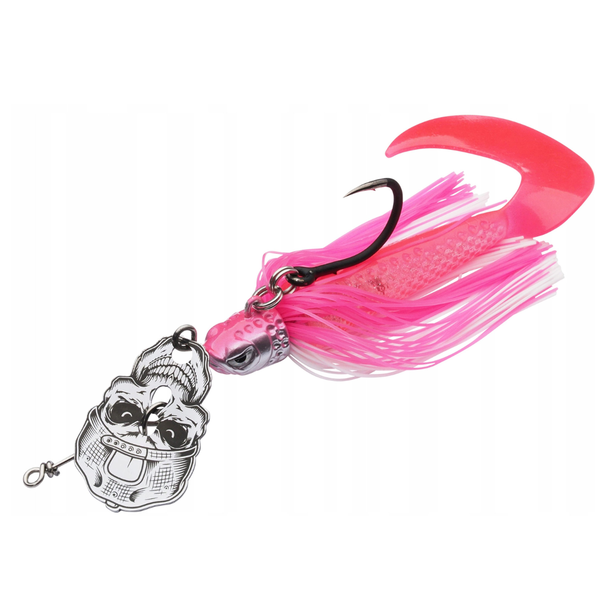 Przynęta sumowa Madcat Skull Blade Jig XL 55g #7/0 18cm fluo pink Uv 1szt.