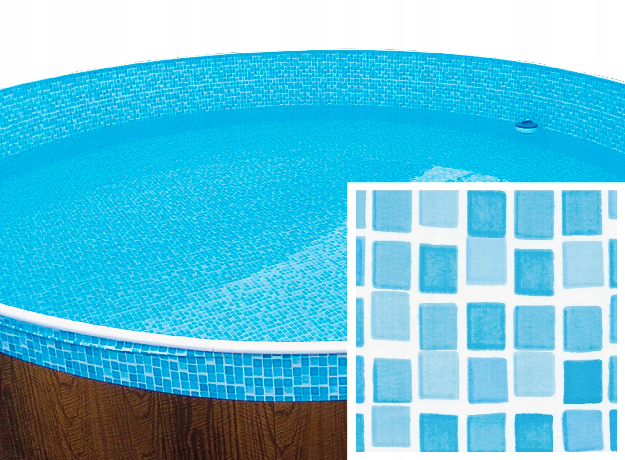 

Folia Wkład do Basenu Azuro 3,6x1,2m 0,30mm Mosaic