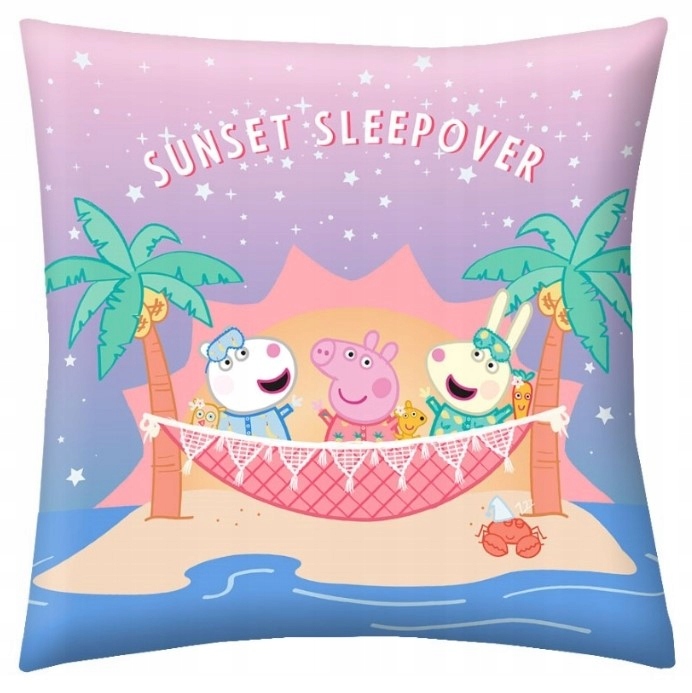 

Świnka Peppa Pig poduszka 40X40 cm