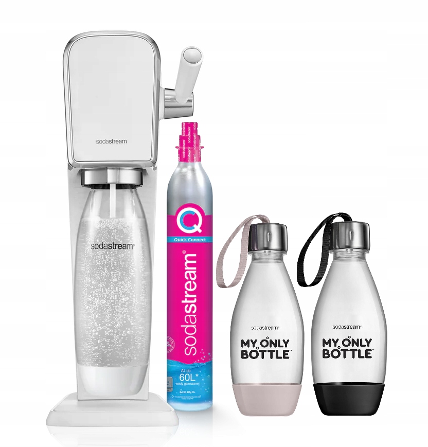 Saturator wody SodaStream Art biały Eko Butelki