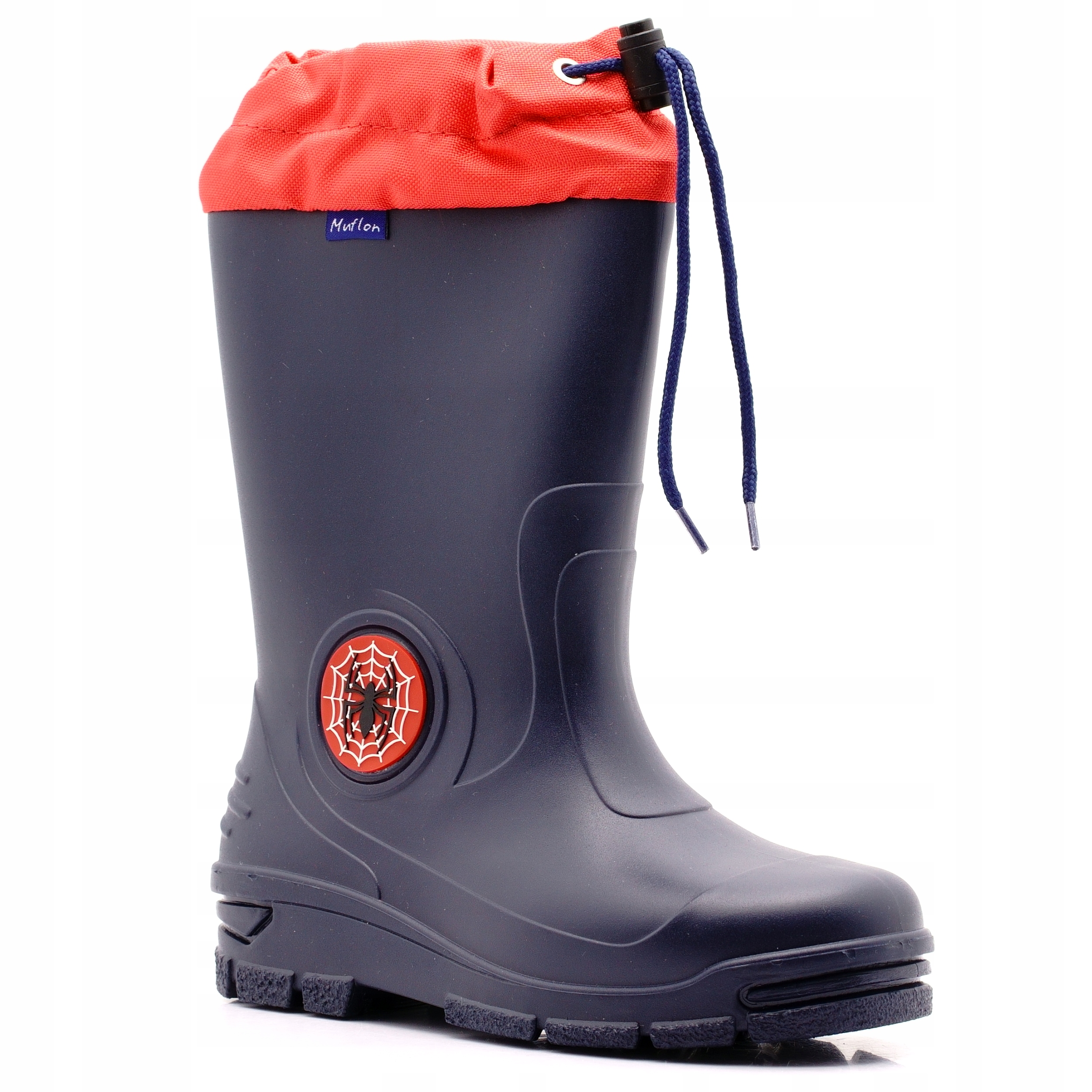 RENBUT KALOSZE DZIECIĘCE GUMOWCE GUMIAKI CHŁOPIĘCE MUFLON 1576 23/24