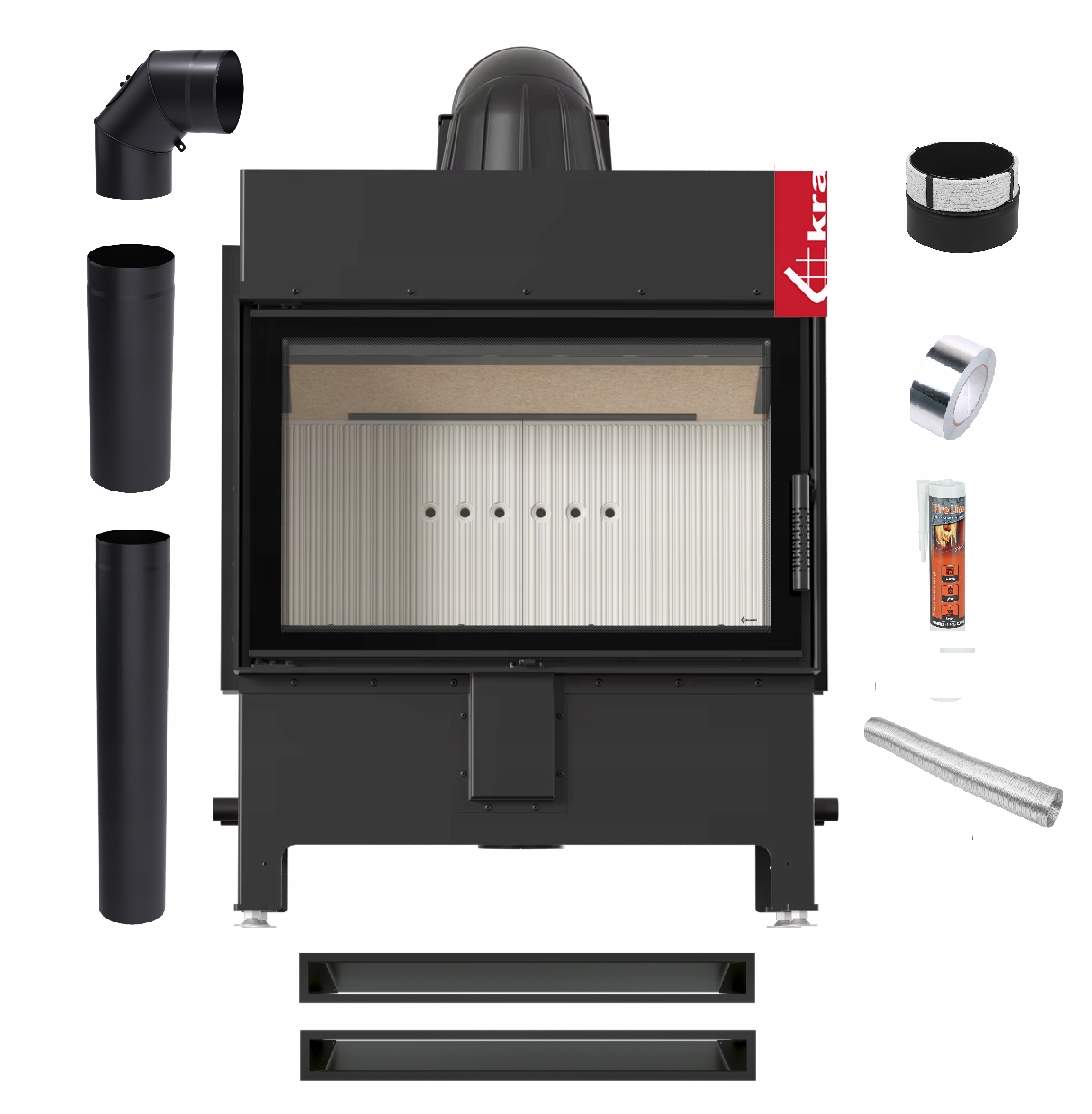 Krbová Vložka Lucy 14 kW Ocelová Vzduchová Ekoprojektová Sada