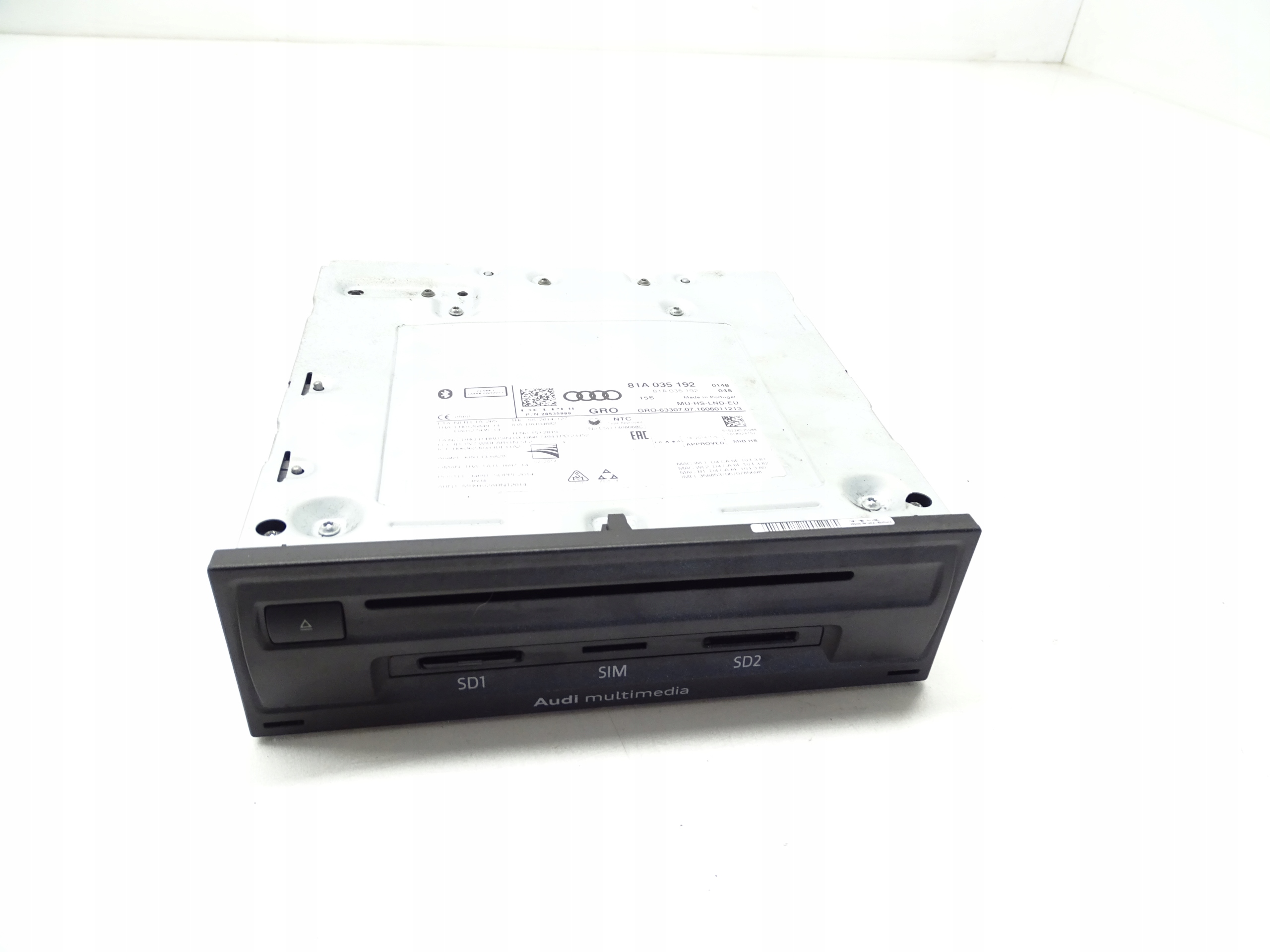 card reader CD MULTIMEDIA+KARTA navigation devices AUDI A3 8V 81A035192