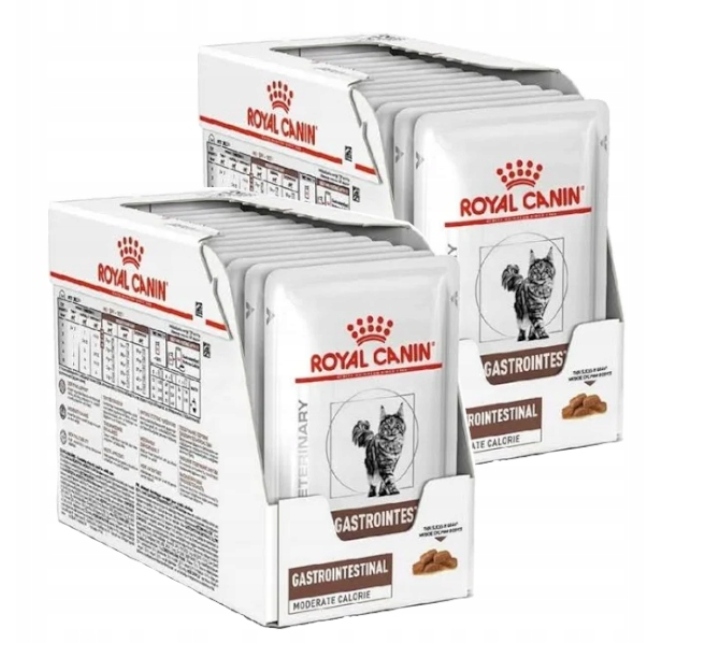 Royal Canin Gastrointestinal Moderate Calorie 24x85g Karma W Sosie Dla Kota