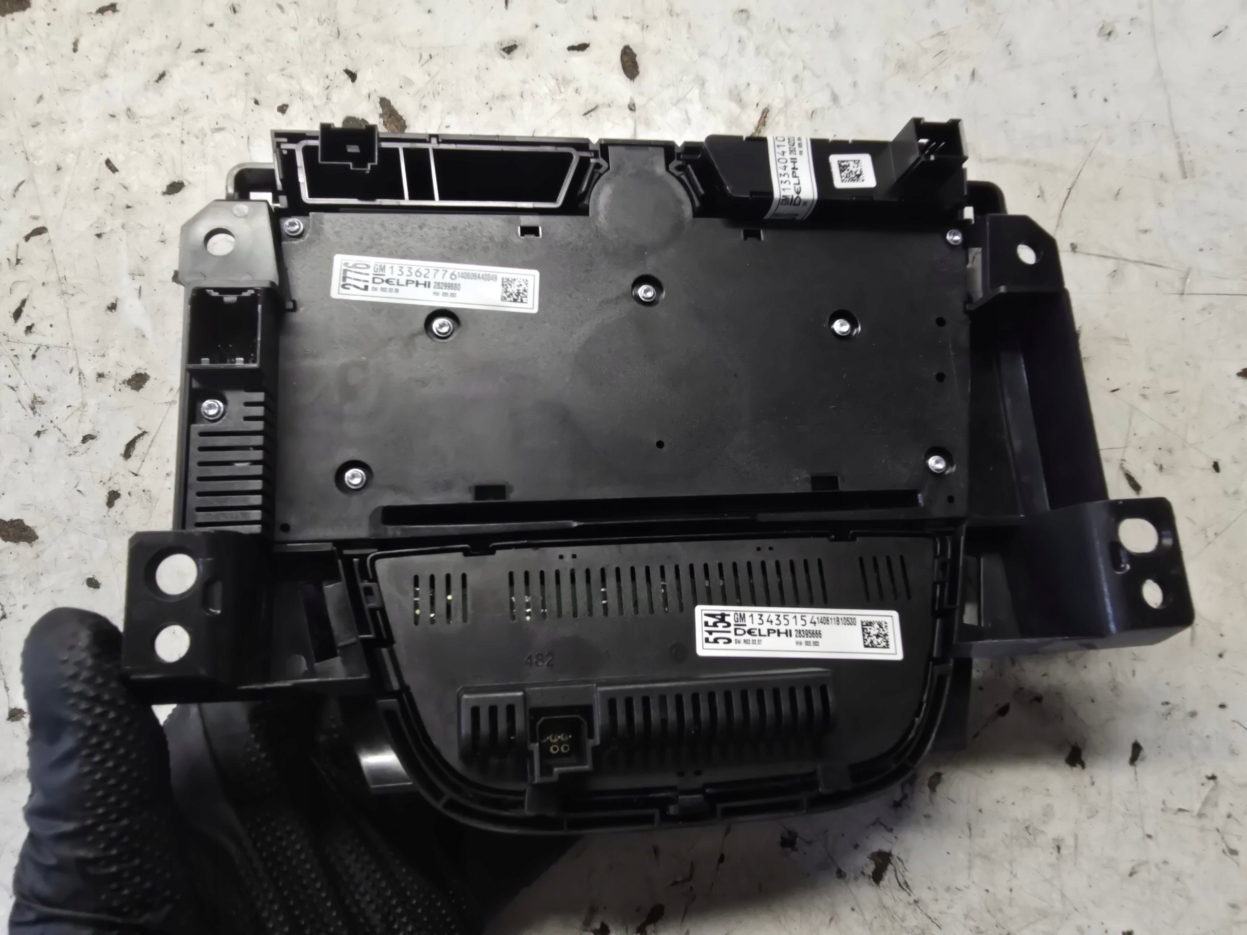 OPEL MERIVA B LIFT comandi clima e radio CD 400 13362776