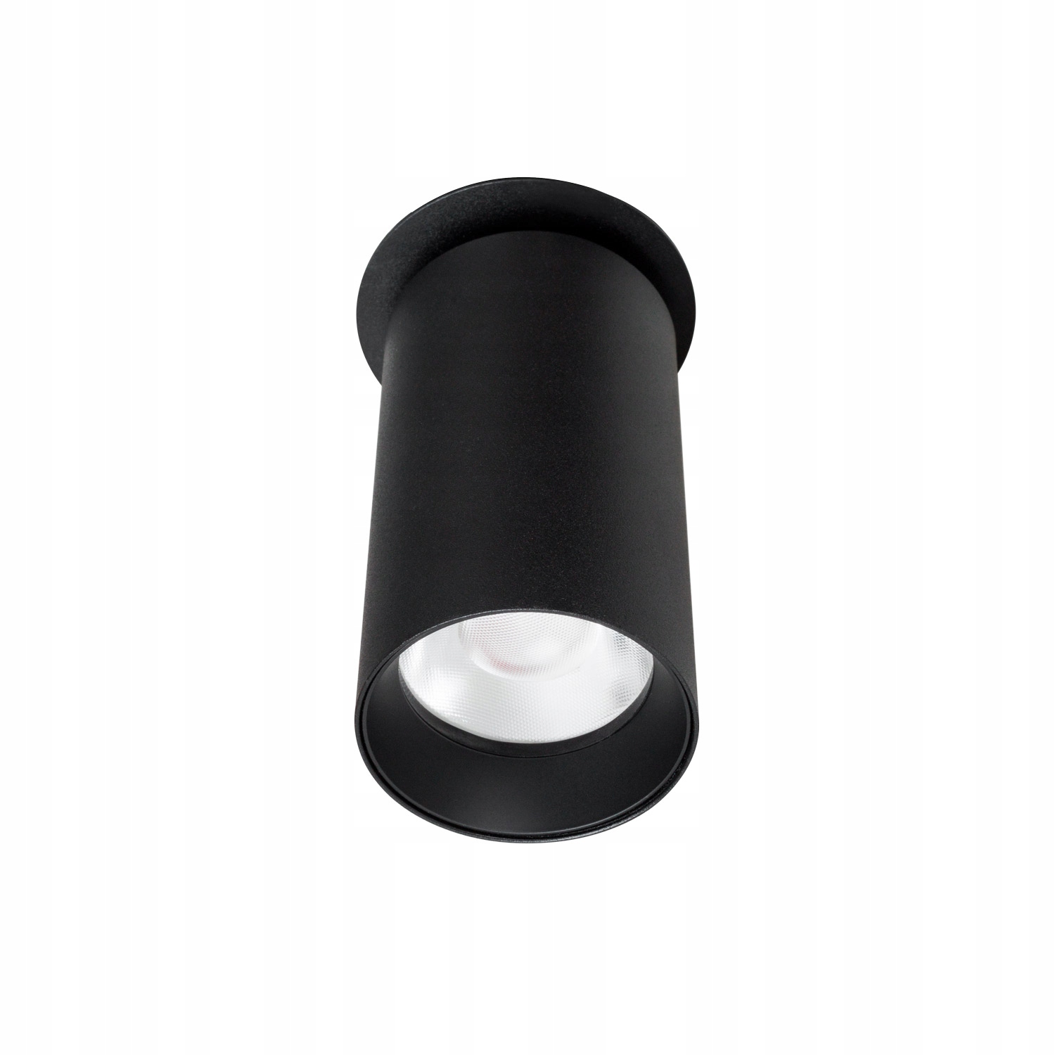 Maxlight Podomítková kulatá lampa černá Led 9W 3000K teplá Halo