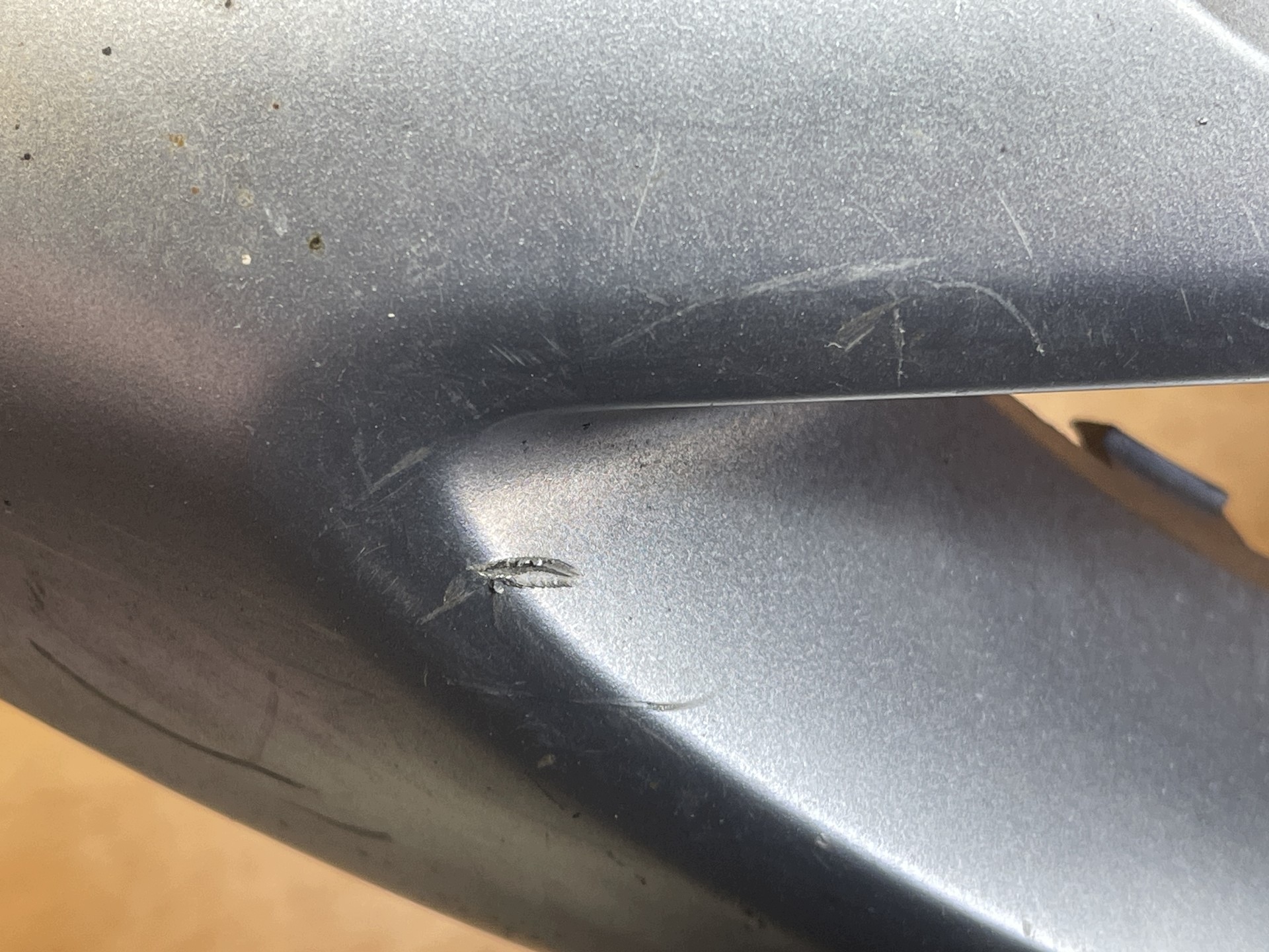 MG HS and AS23 2018-2023 SPOILER diffuser of a bumper front front DOL 10597335