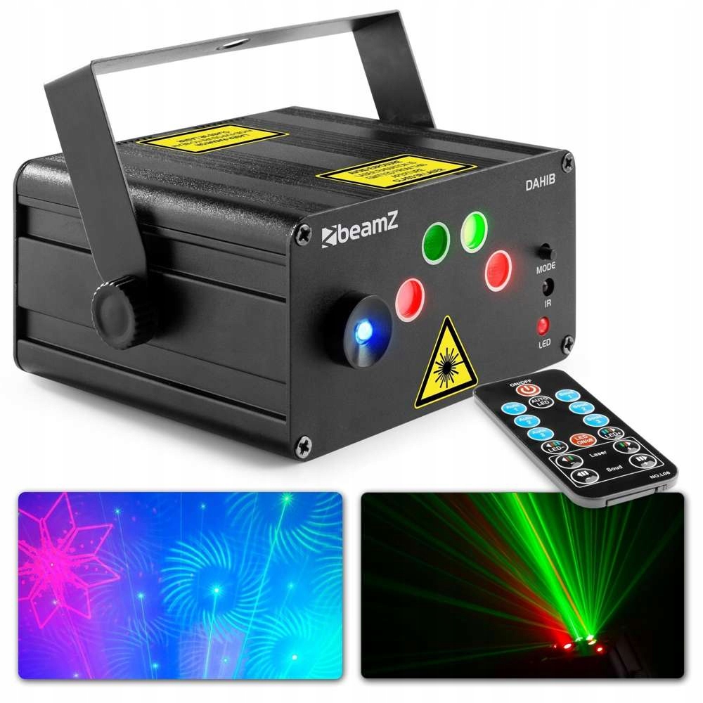 

Laser animacyjny Rg Gobo dioda Led pilot Beamz