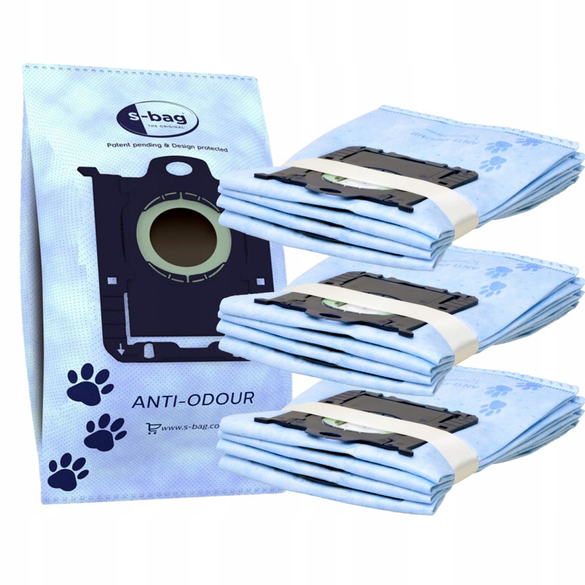 Oryginalne worki Electrolux S-Bag Anti-odour 12 sztuk antyzapachowy E203S