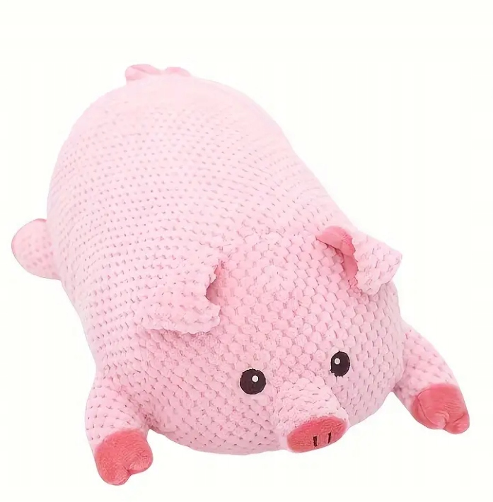 Levně Hračka Velký Plyšák Prasátko Pro Psa 33 x 20 x 18 cm Shelbypets