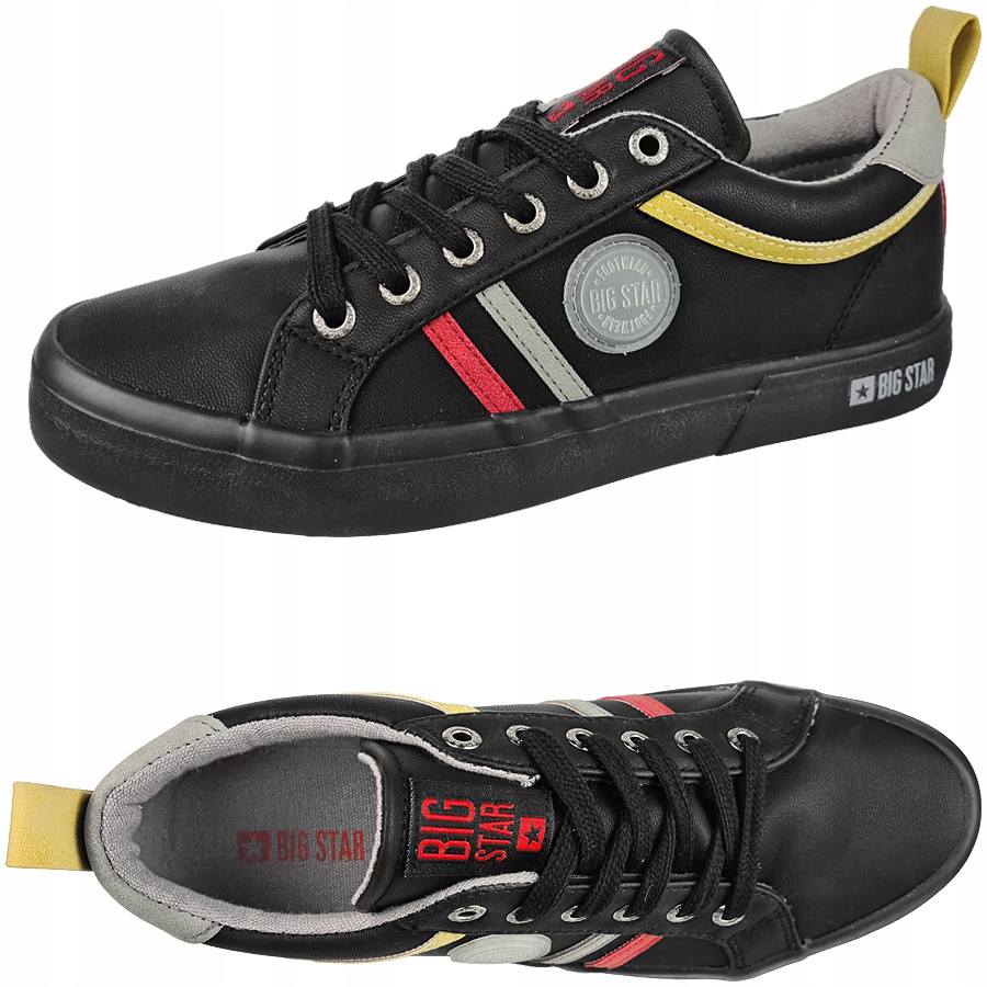 

Trampki Big Star czarne buty ekoskóra GG274188 38