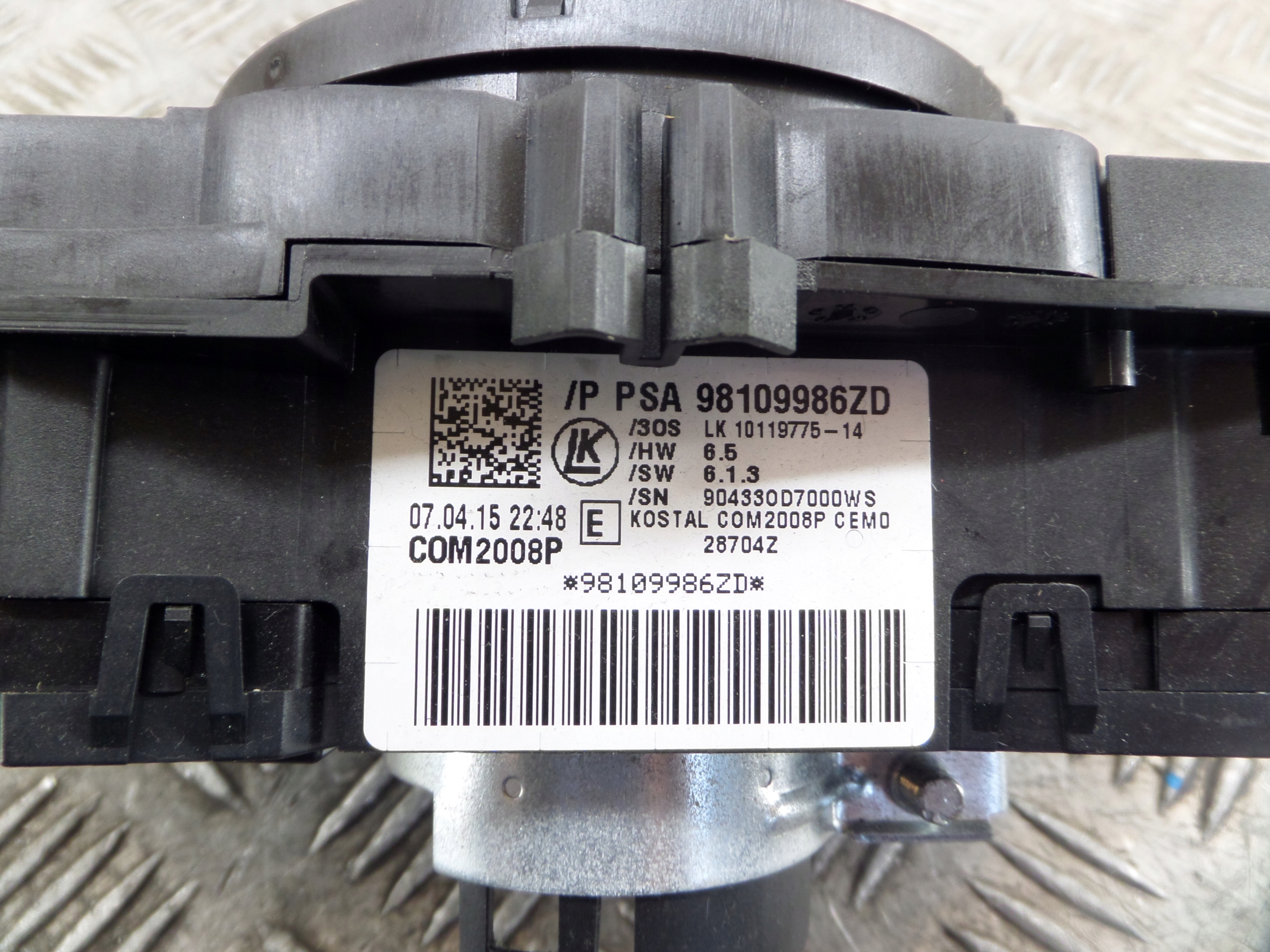 DEVIO LUCI TERGICRISTALLO TERGI luci PSA 98109986ZD CITROEN DS5 LIFT