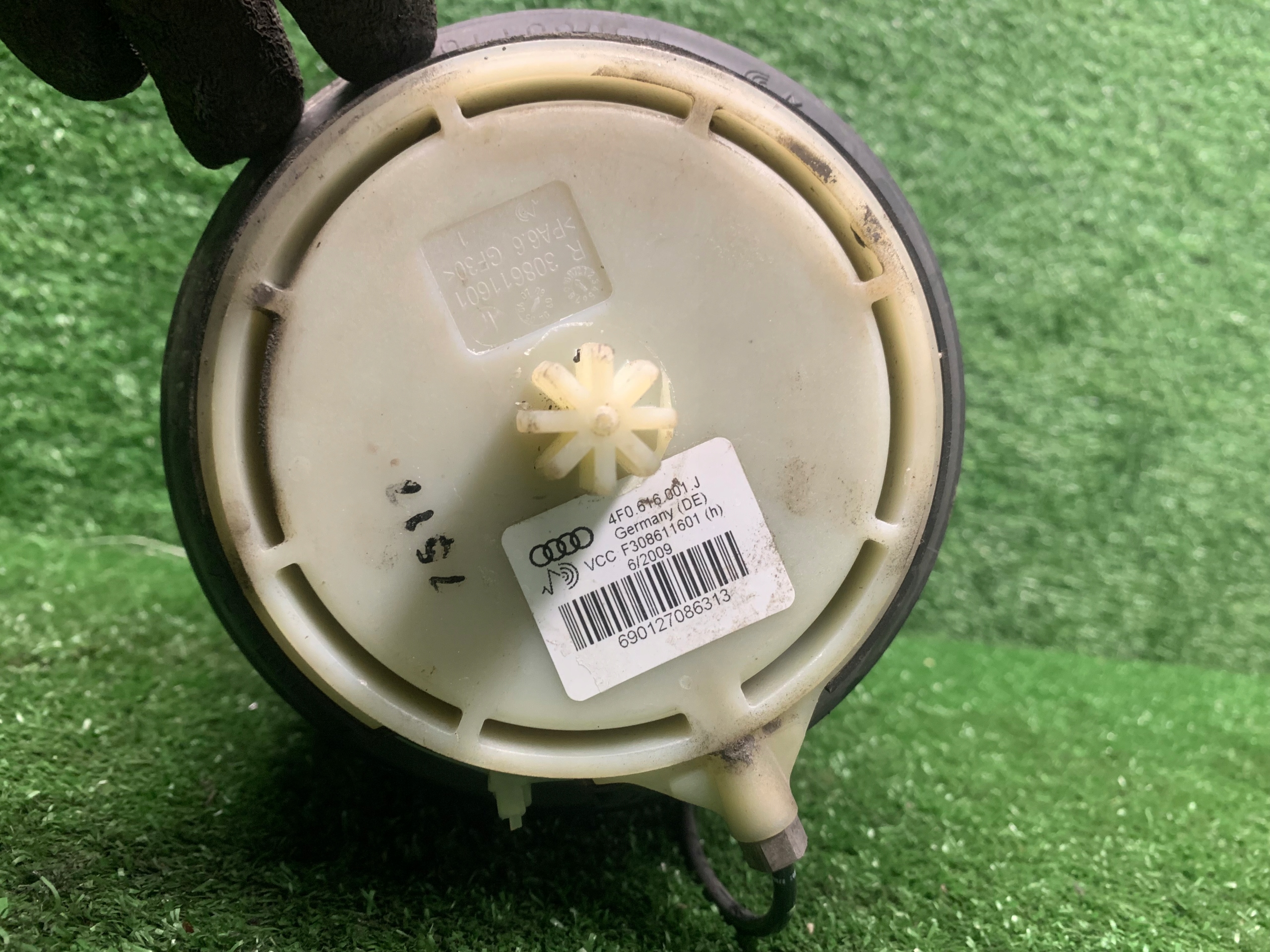 AUDI A6 C6 airbag MIECH springing rear rear part 4F0616001J