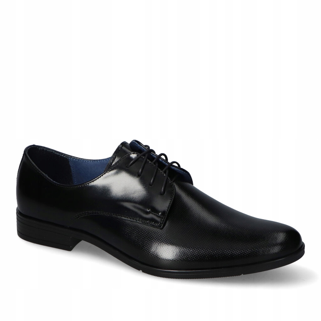 Pánské pantofle StanDar Černé Naplak Kožené 41